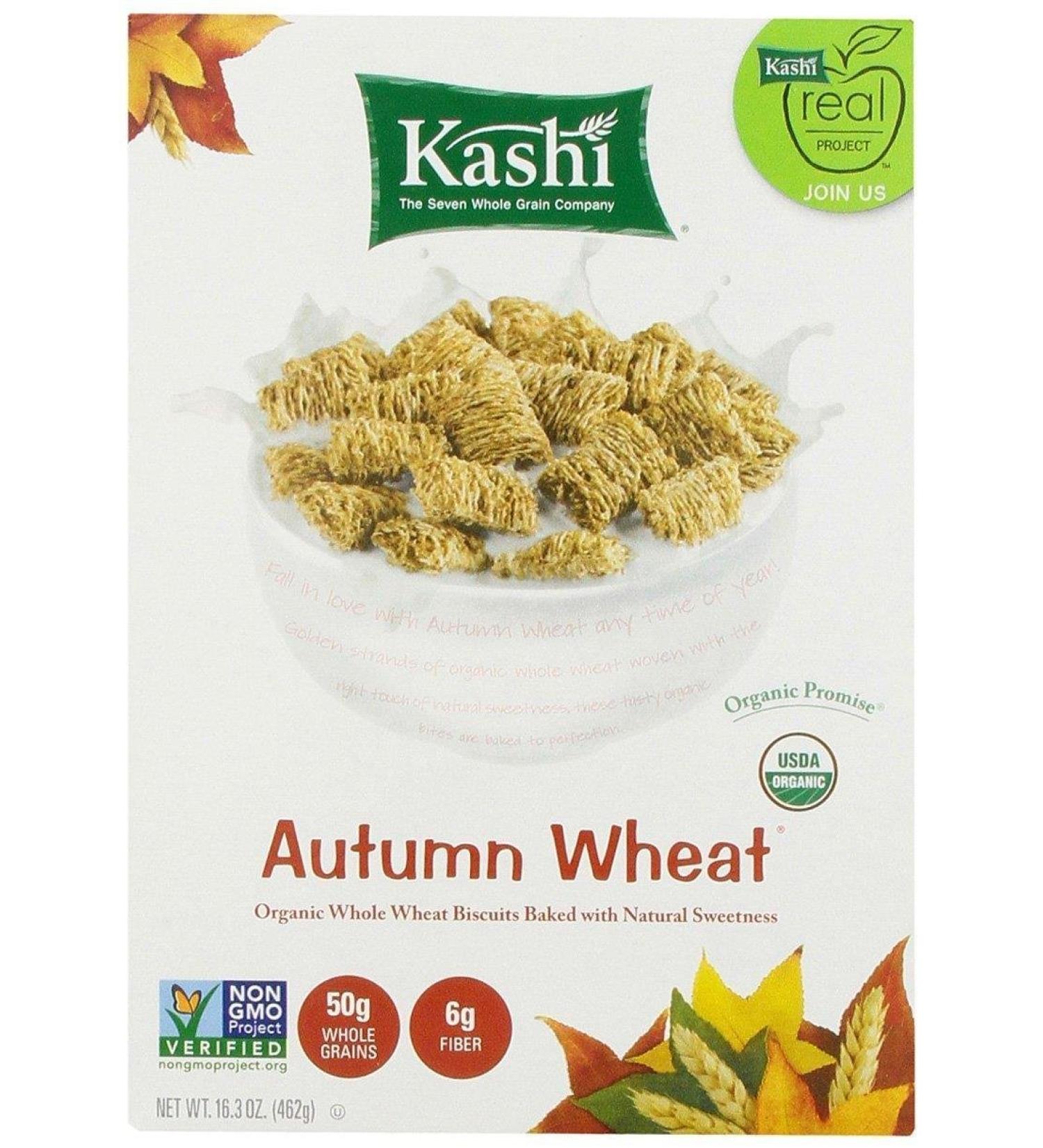 Kashi Autumn Wheat Cereal 16.3 oz - Healthy Whole Grain Breakfast Cereal - Buy Online on GoSupps.com