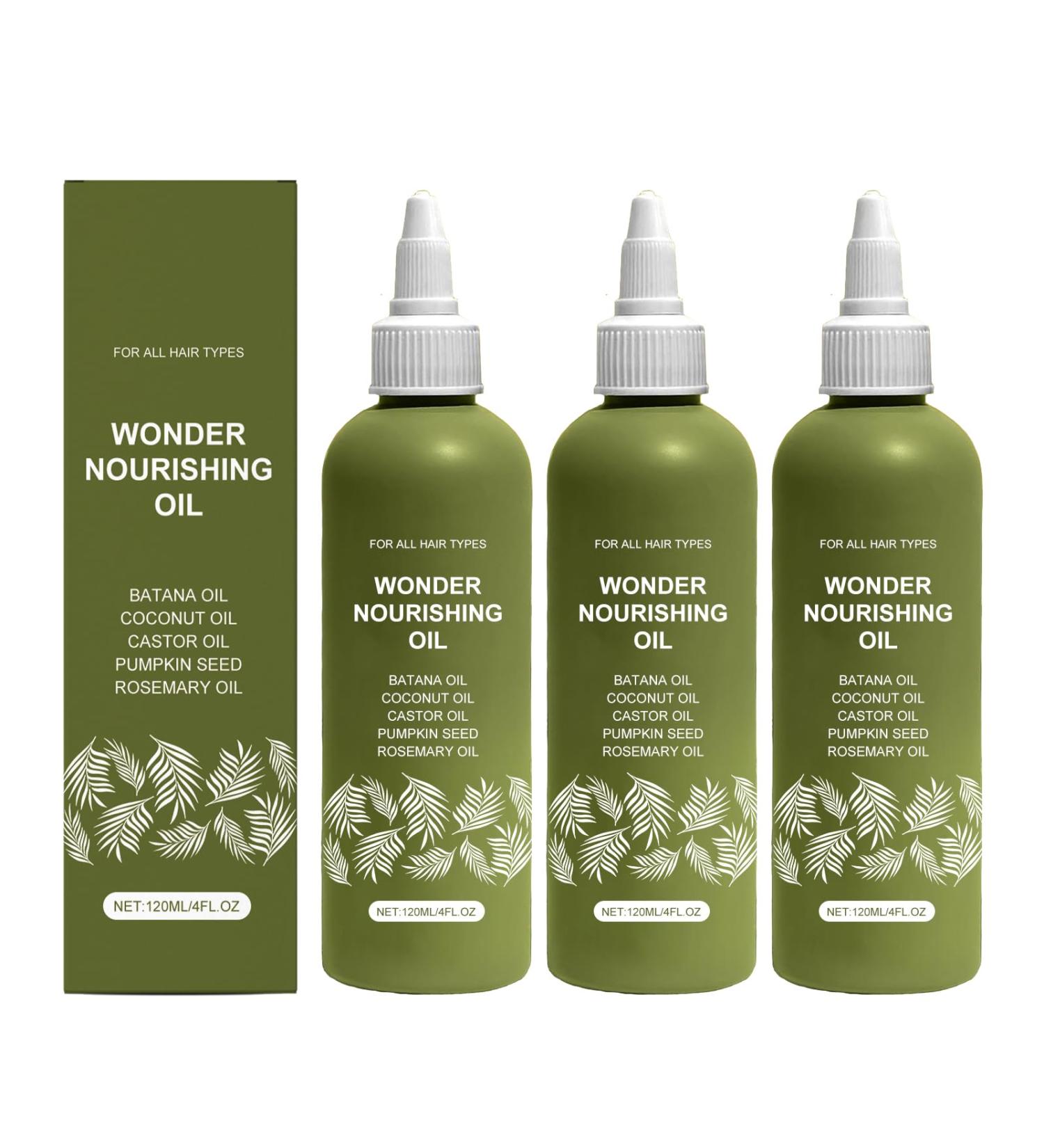 QPJUVC Hair Growth Oil 100 pure coldpressed serum with rosemary and coconut oil scalp treatment for thicker stronger hair nourishing essence for dry damaged hair 3 - Buy Online on GoSupps.com