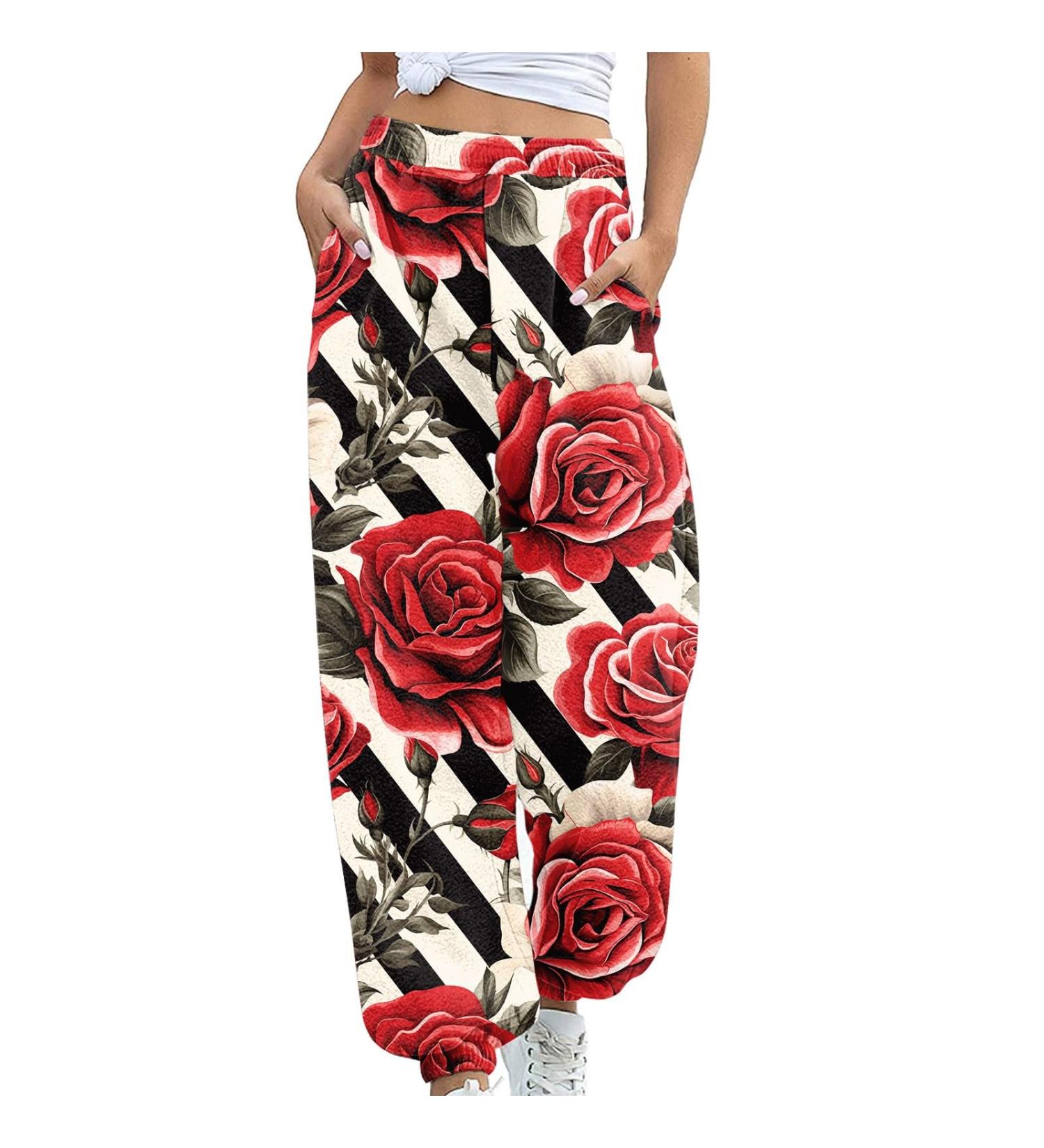 Women Activewear Trouser Straight Wide Leg Yoga Pants with Pocket Drawstring Comfy Tracksuit Bottoms Running Workout Joggers Causal High Waisted Lounge Sweatpant XL 1493-djufh-f-black - Buy Online on GoSupps.com