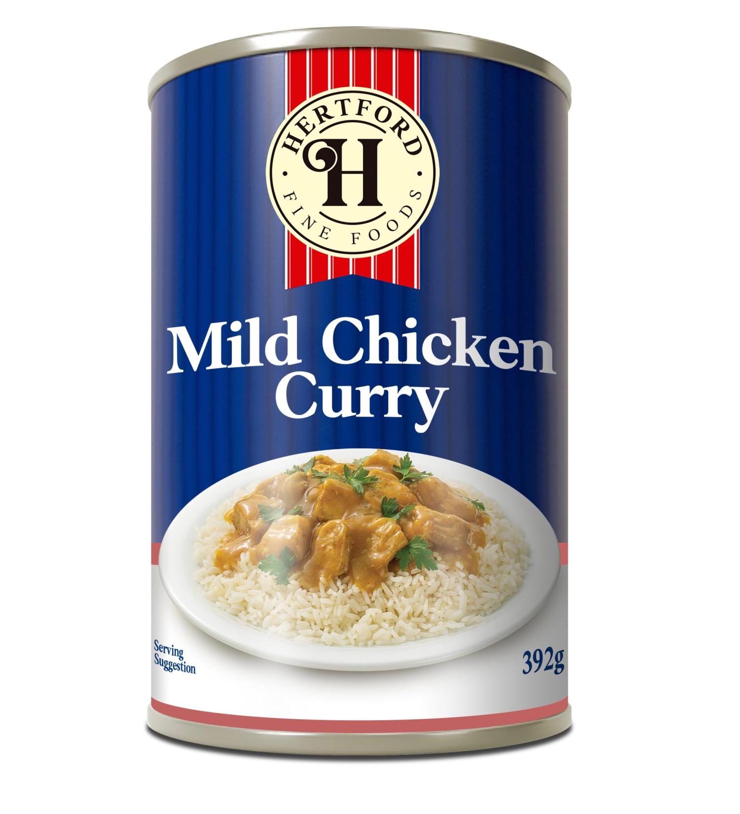 Hertford Mild Chicken Curry 392g (pack of 12) - Buy Online on GoSupps.com