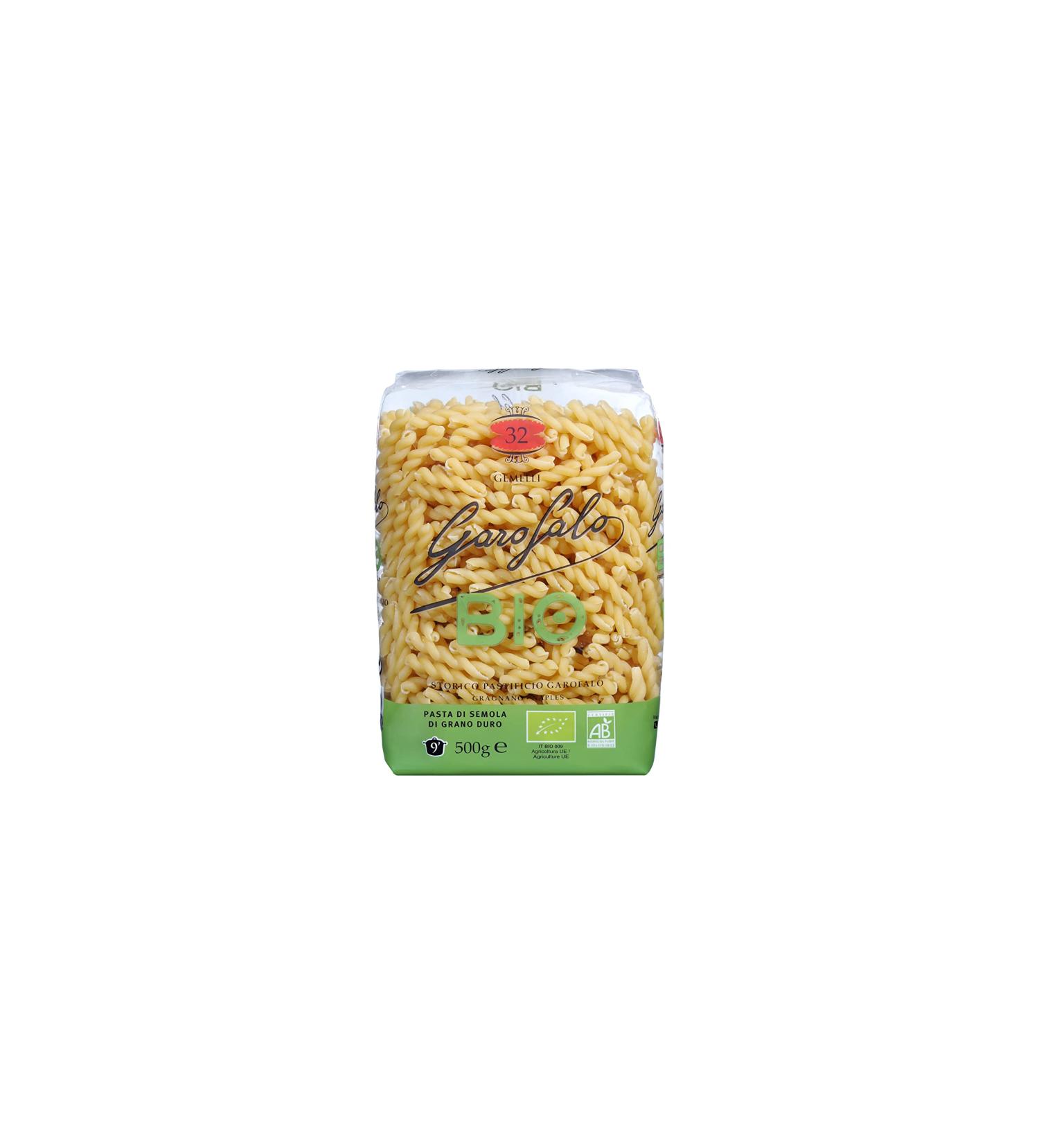 Garofalo Organic Gemelli Pasta 500 Gram - Buy Online on GoSupps.com