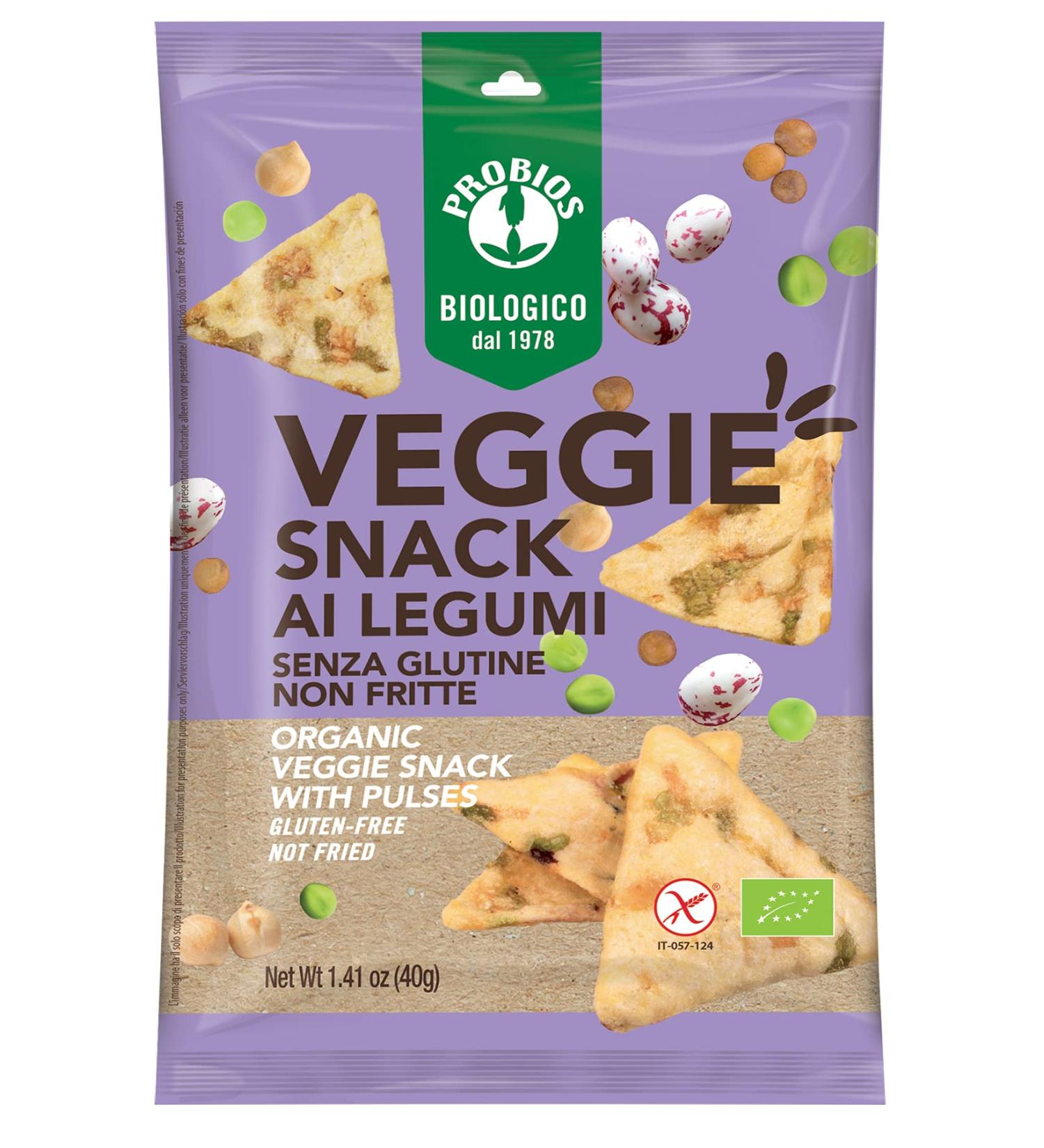 Probios Chips aux l gumineuses biologique - emballage 12x40