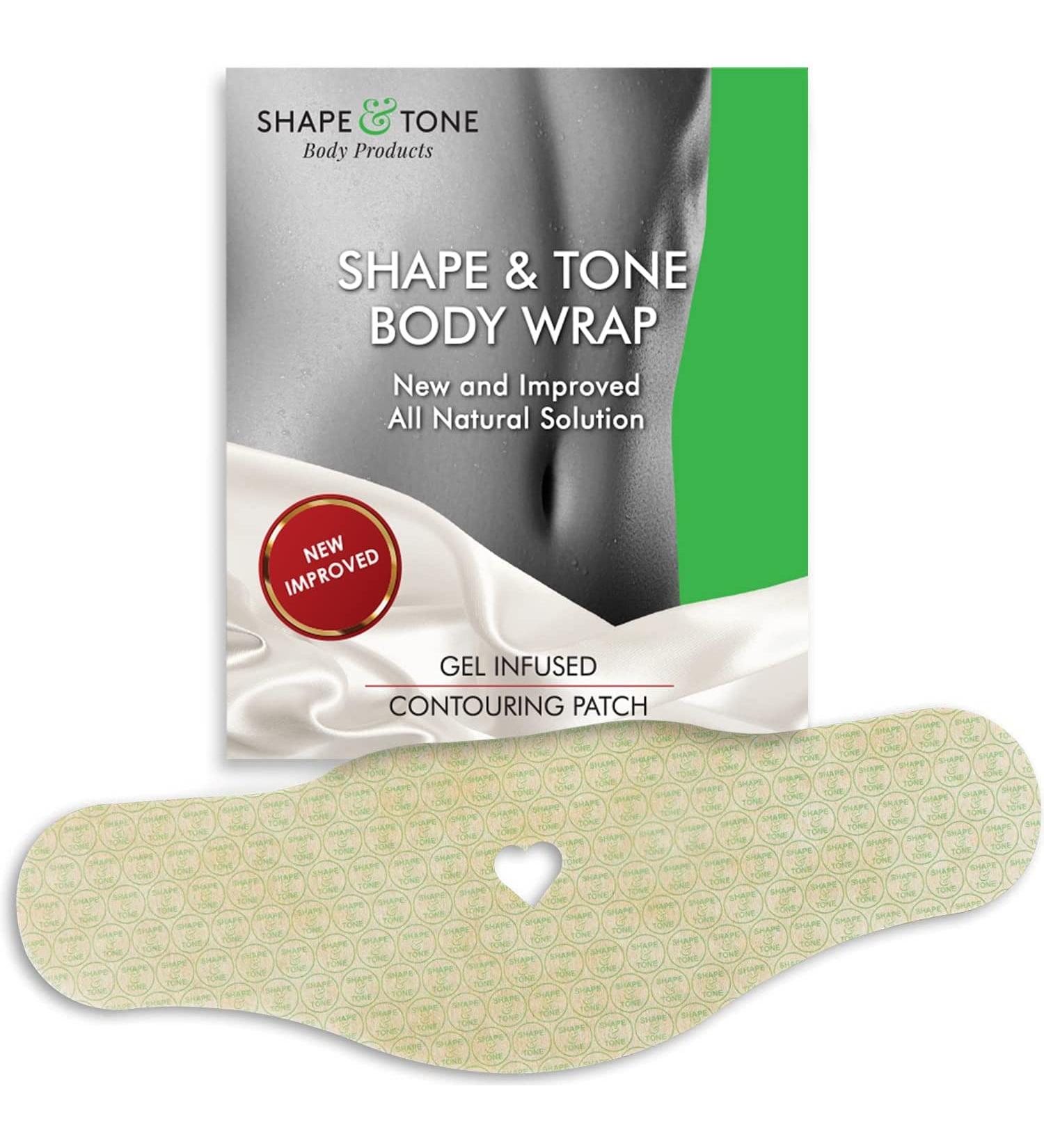 All-Natural Toning Firming Body Sculpting Wrap - Anti-Cellulite Contour Applicator for Arms Legs & Tummy - 5 Pack - Buy Online on GoSupps.com