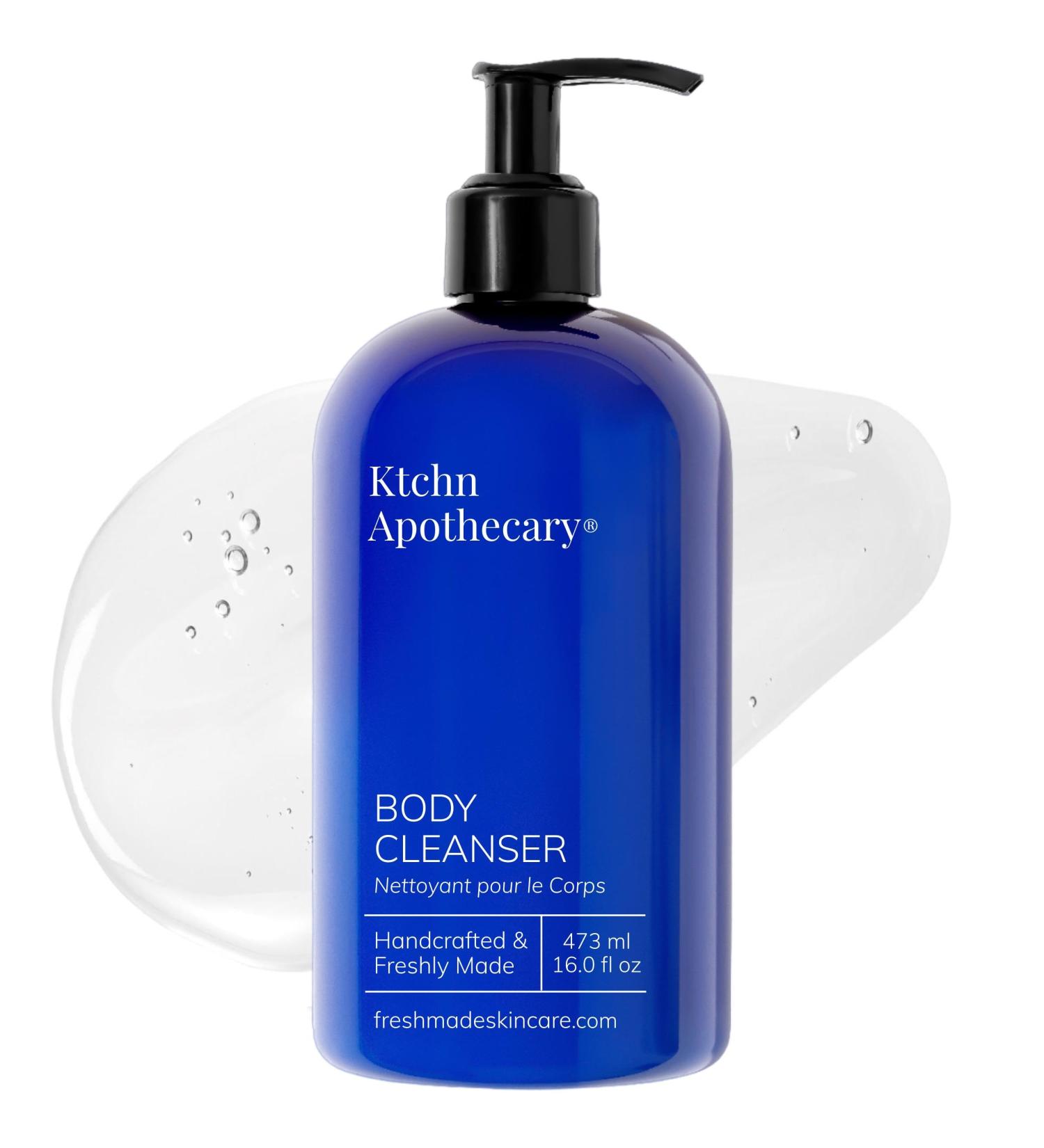 Natural Body Wash | Sulfate-Free Shower Gel | Hydrate & Soften Skin | Handcrafted French Lavender & Spanish Sage | Gentle for All Skin Types - Buy Online on GoSupps.com