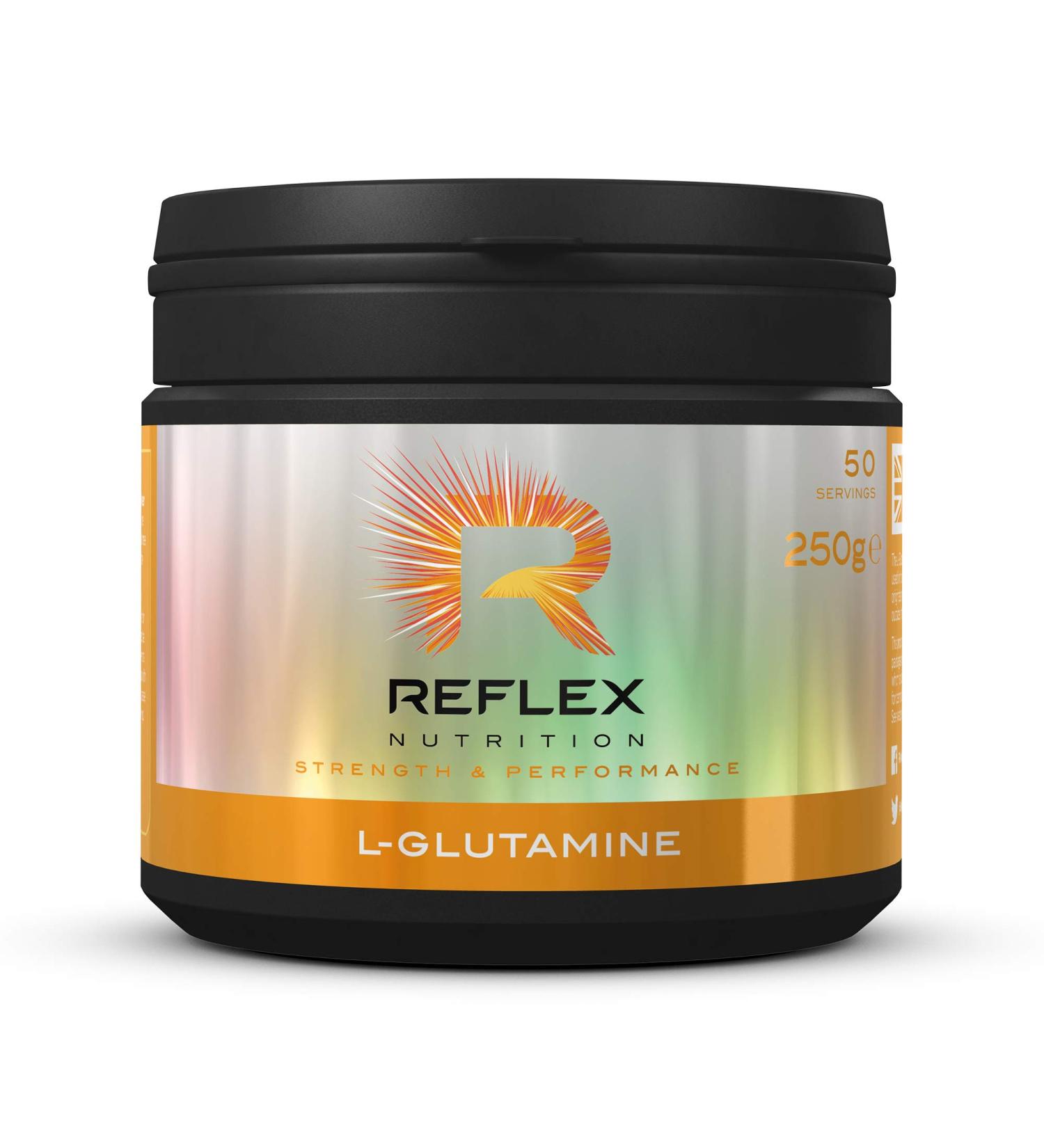 Reflex Nutrition L-Glutamine Supplement 250g - Pack of 1 | High-quality L-Glutamine Powder - Buy Online on GoSupps.com