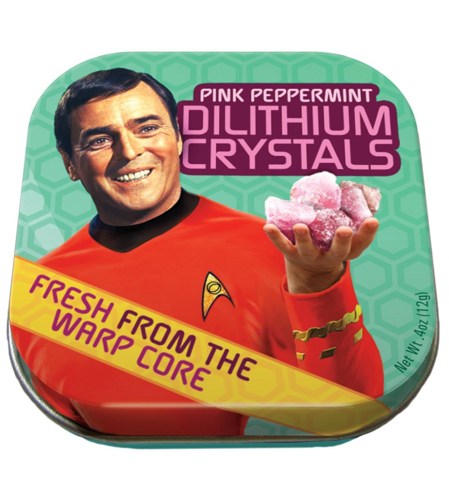 Star Trek Dilithium Crystal Peppermintrops | Sugar-Free Peppermint Candy | Perfect Gift for Trekkies & Fans | Ideal for Birthdays & Christmas - Buy Online on GoSupps.com