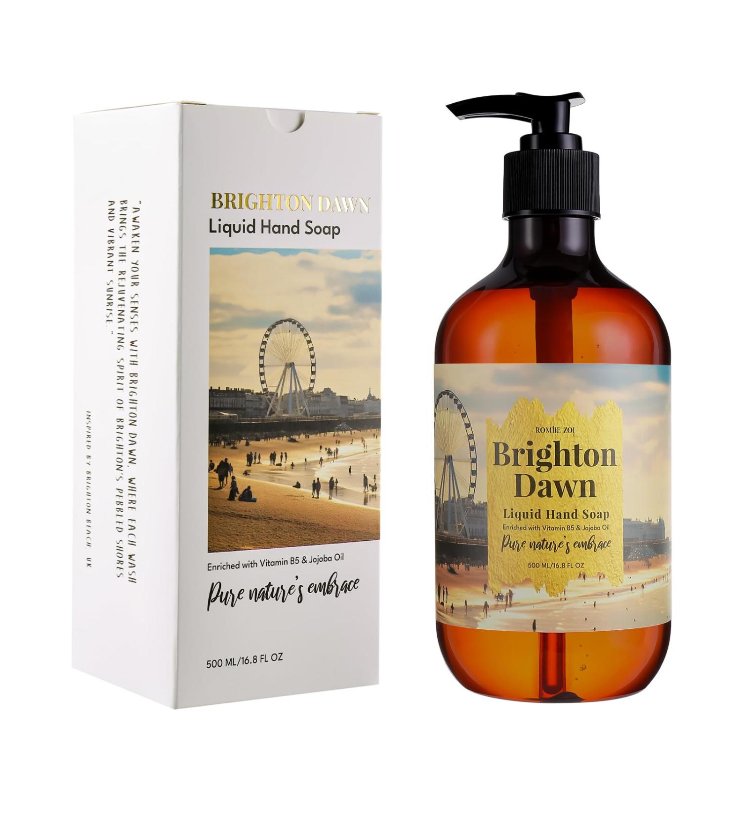 Brighton Beach Dawn Liquid Hand Soap - Marine Mirage Scent 500ml | International Shipping Available - Buy Online on GoSupps.com