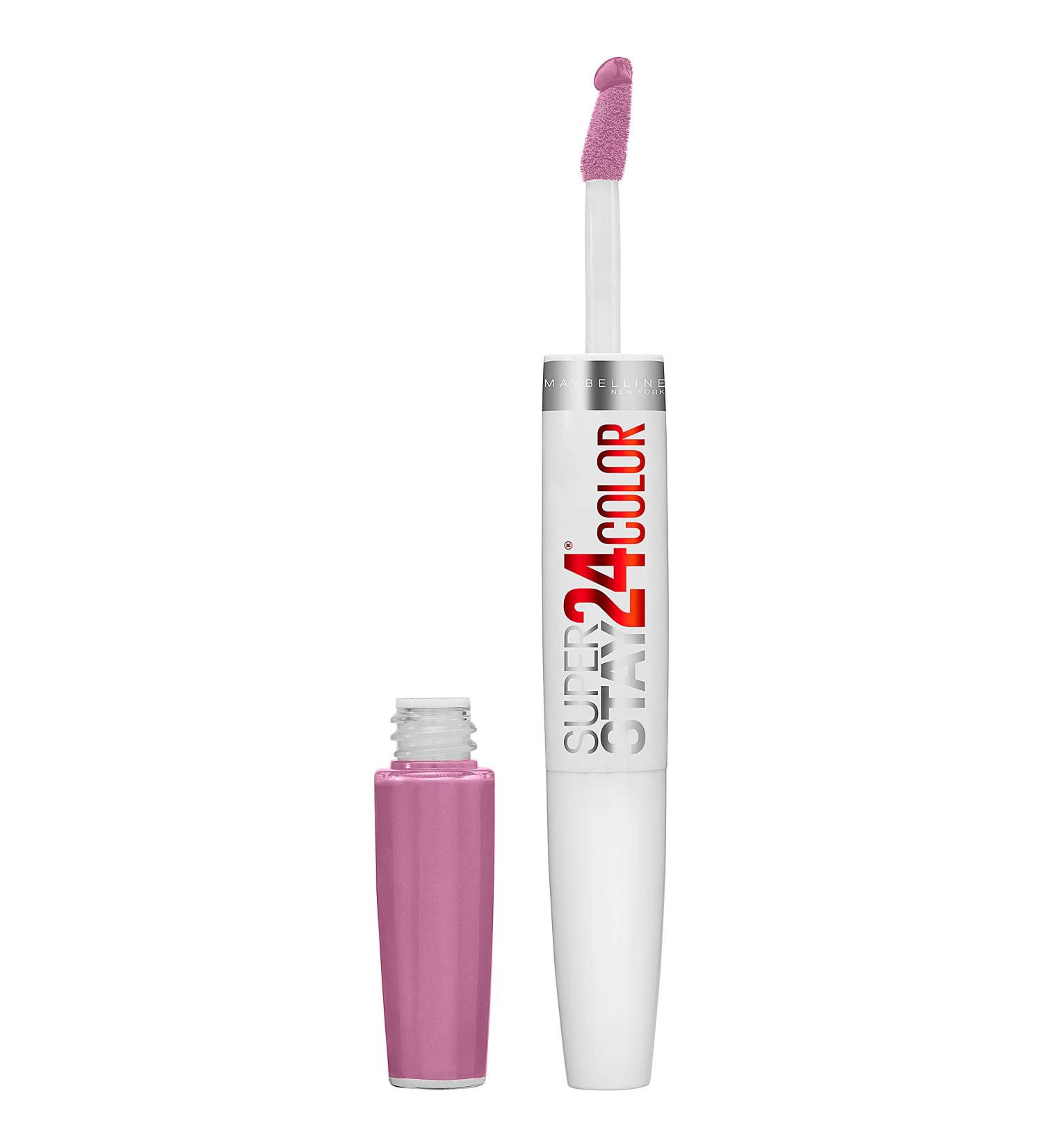Maybelline SuperStay 24 Liquid Lipstick in Lasting Lilac - 1 Kit - Buy Online on GoSupps.com