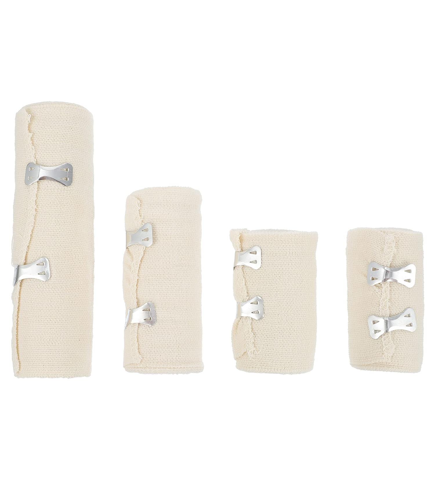 4 Rolls Elastic Band Gauze Sports Tape - Durable Nylon Protection for Athletes | International Shipping Available - Buy Online on GoSupps.com