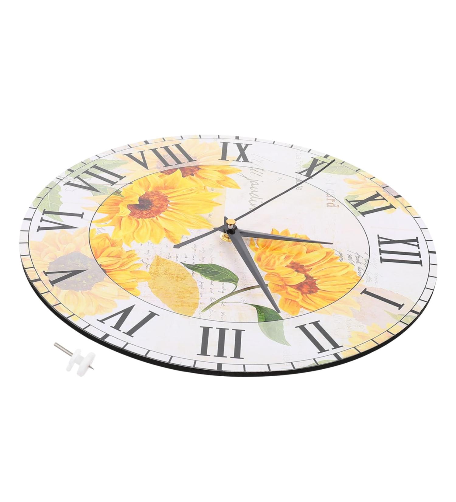 Alipis Wall Clock Office Mute Decorations As Shown 1 29X29CM - Buy Online on GoSupps.com