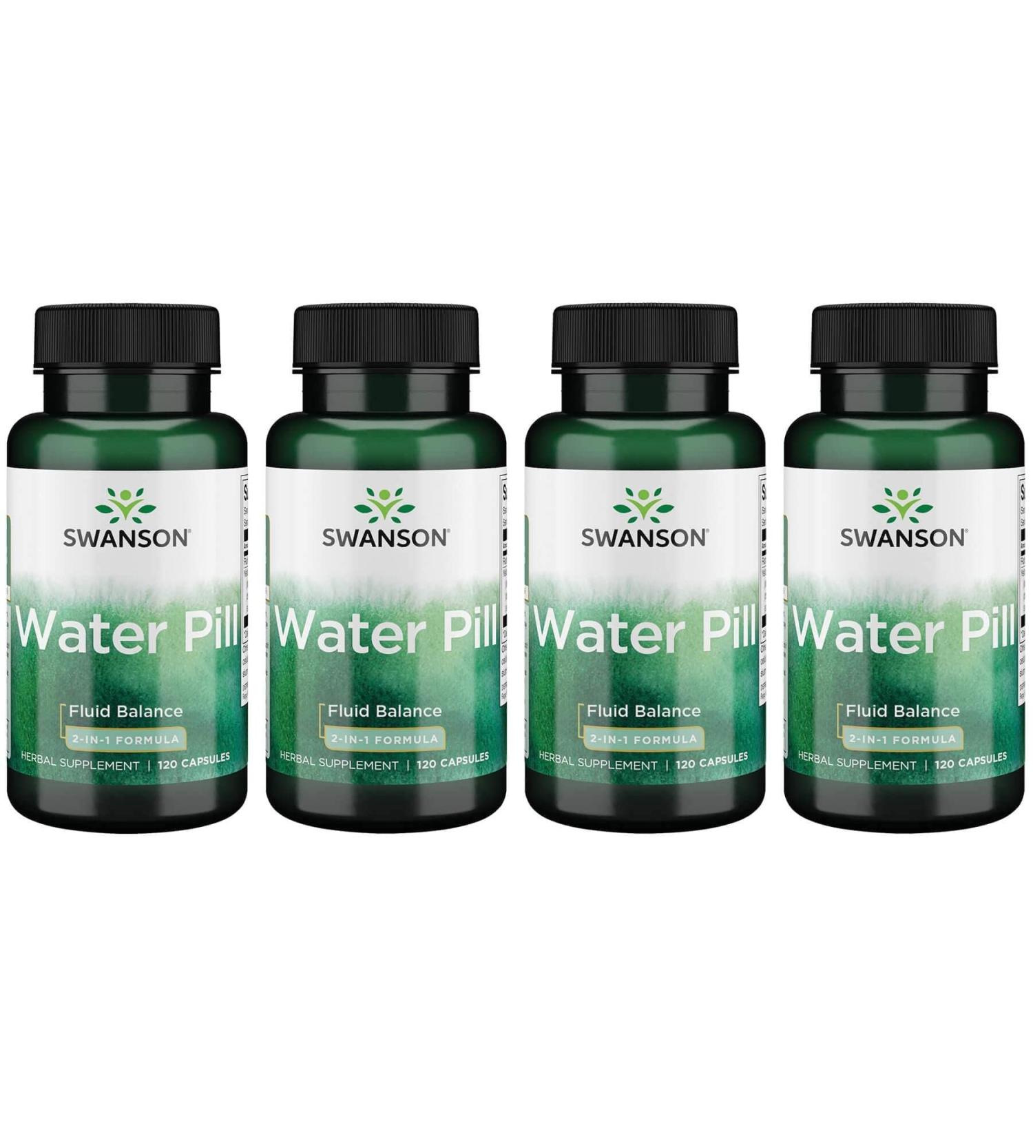 Swanson Super-Strength Water Pill 20mg 120 Capsules (4 Pack) - Buy Now and Save - Buy Online on GoSupps.com