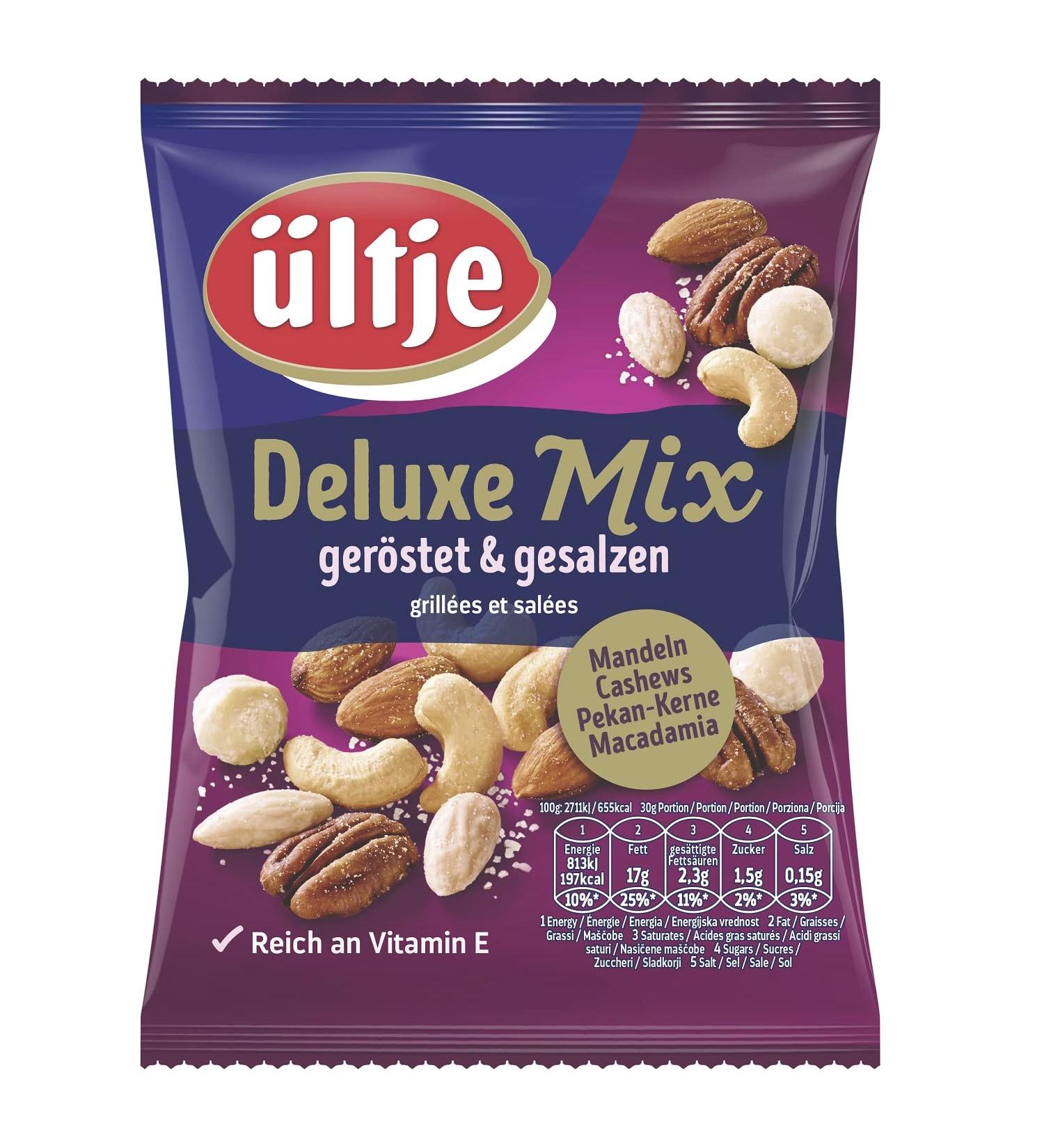  ltje Deluxe Mix - Roasted & Salted Nuts 150g | Premium Snack Pack for International Shipping - Buy Online on GoSupps.com