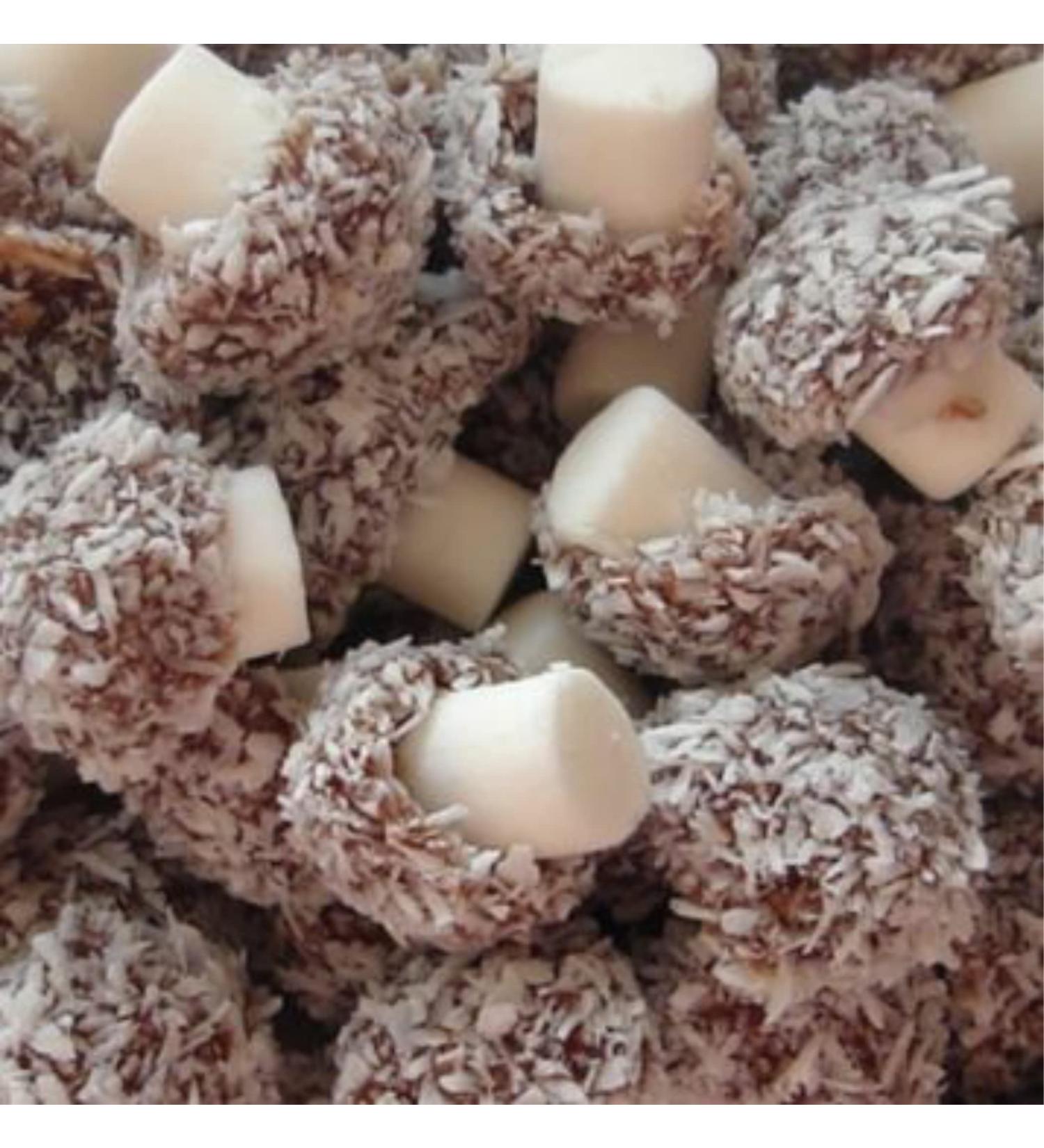 Coconut Mushrooms | Tasty Traditional Bag of Sweets | Halal (1kg) - Buy Online on GoSupps.com