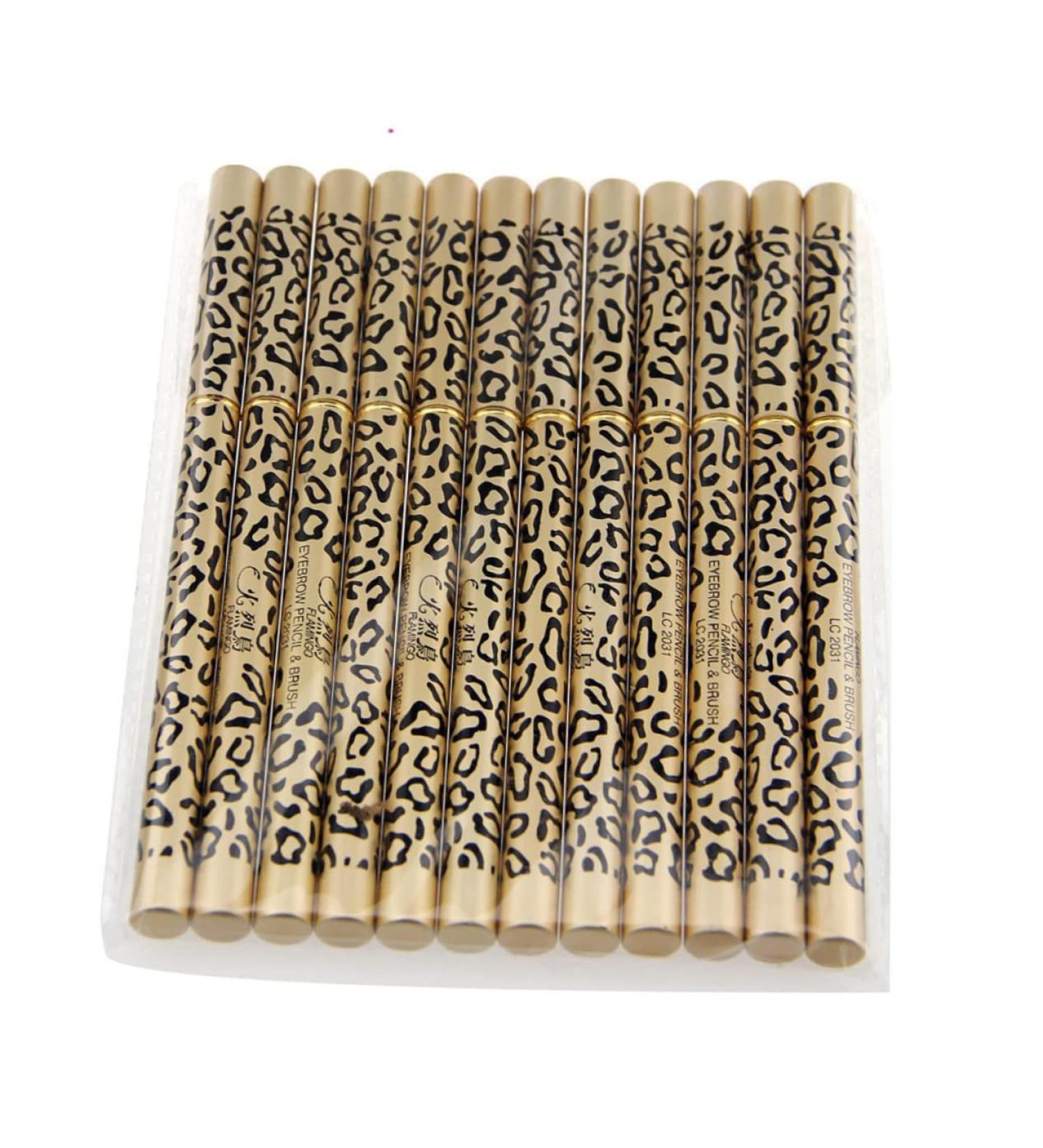 Mipcase Set 12pcs Eyebrow Pen Waterproof Eyebrow Pencil Eyebrow Pencil Brush Water Proof Eyeliner - Buy Online on GoSupps.com