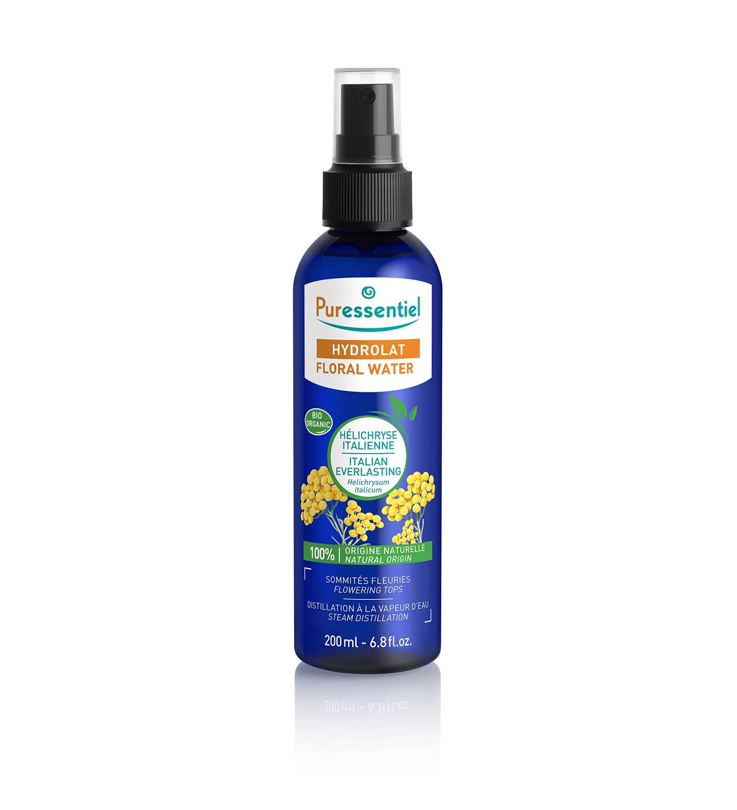 Puressentiel Puressentiel Organic Italian Helichrysum Hydrosol 100% Pure and Natural Ecocert Certified Delicate & Aggressed Skin Tones and Repairs Made in France - 200 ml - Buy Online on GoSupps.com