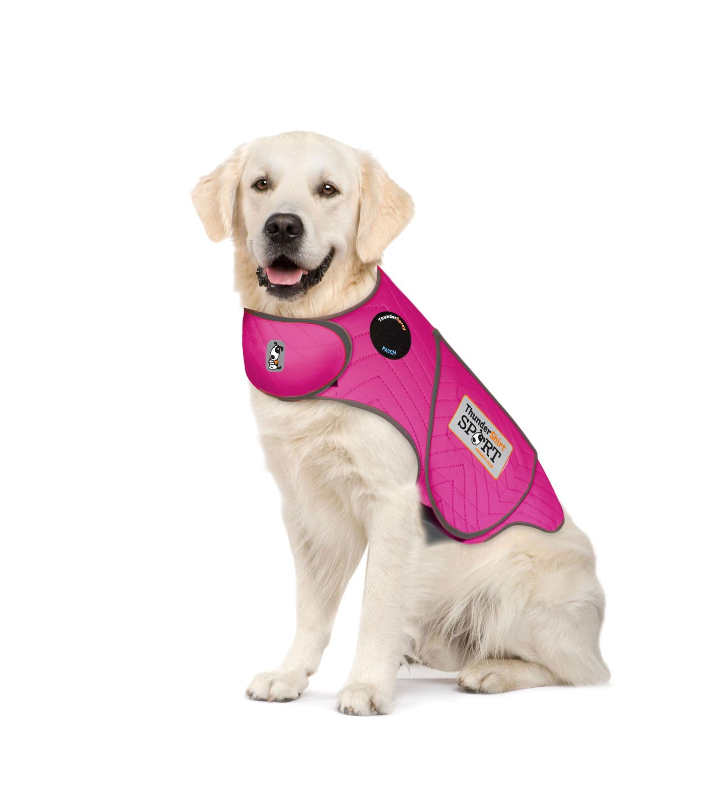 Thundershirt Dog Anxiety Jacket - Fuchsia XL | Best Dog Clothing for Calming  - Buy Online on GoSupps.com