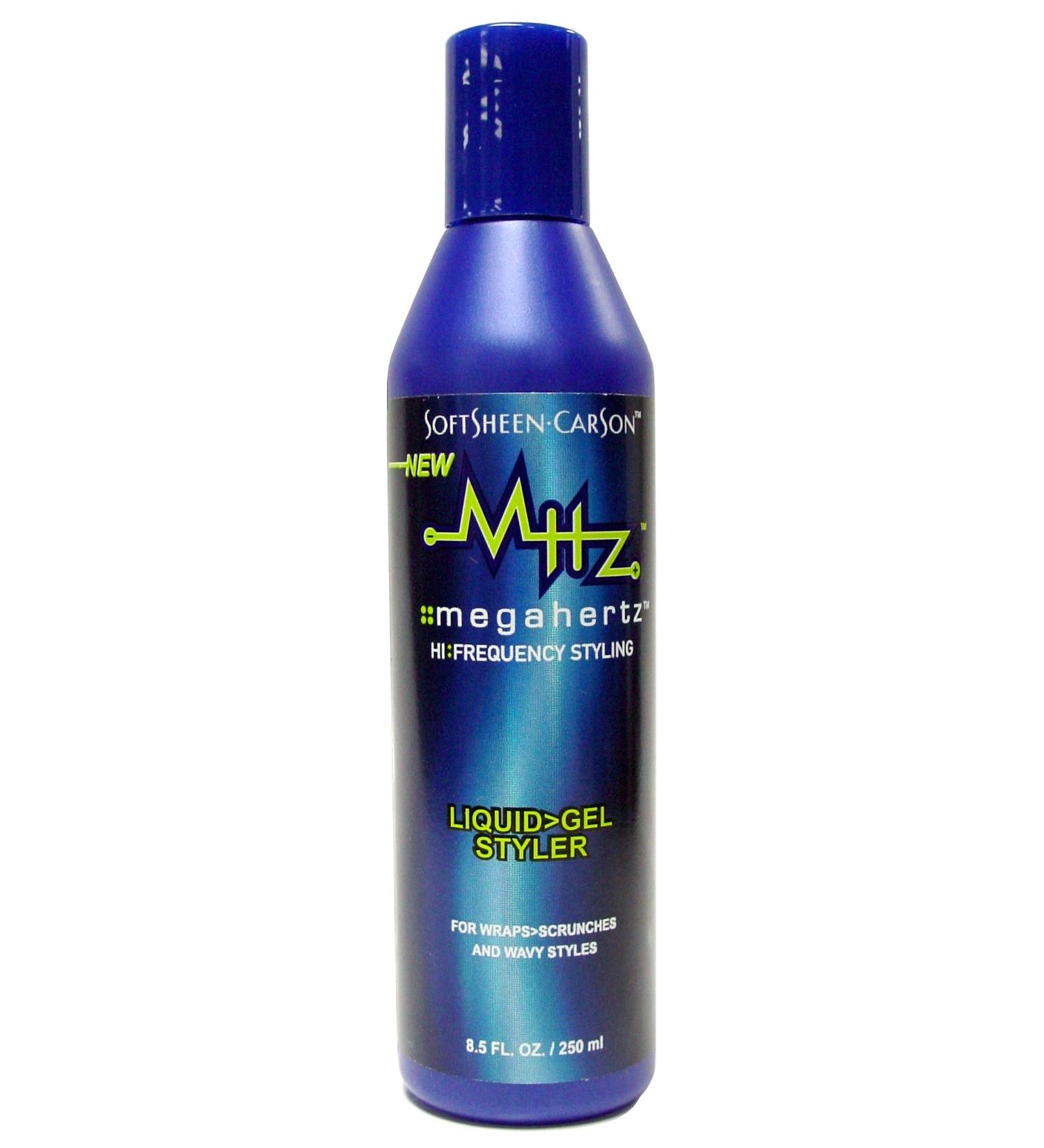 Soft Sheen MHZ Mega Hertz Liquid Gel Styler 8.5 FL OZ