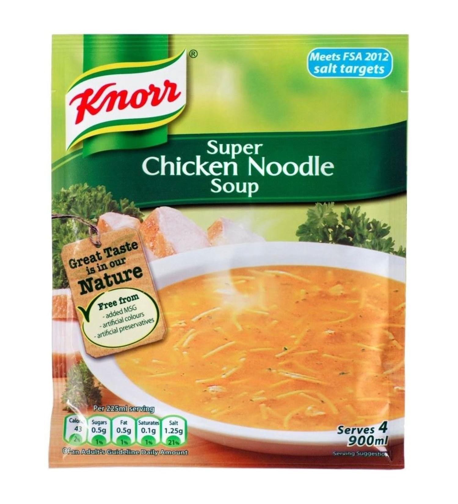 Knorr Knorr Super Chicken and Noodle Soup (51g) - Pack of 2