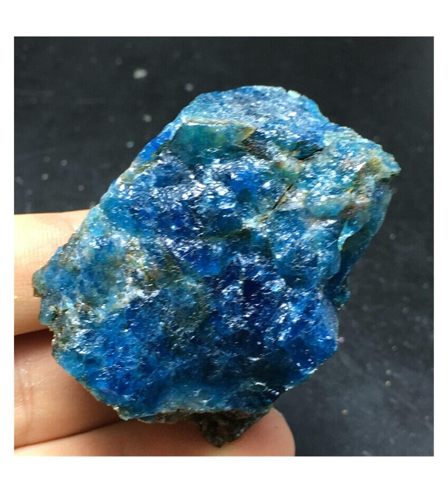 50-100g Natural Apatite Crystal Rough Raw Stone Rock Specimen from ZJGIDTEM (Size : 140-150g) - Buy Online on GoSupps.com
