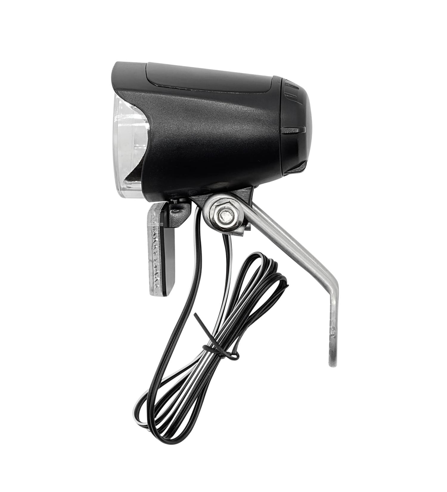 Buy P4B LED Headlight for E-Bikes | 75 Lux | StVZO Approved | Stainless Steel Holder | E-Bike Bicycle Light with Parking Light - International Shipping - Buy Online on GoSupps.com