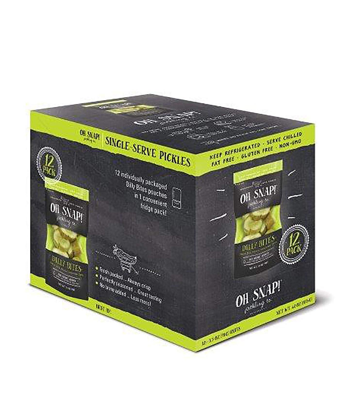 Evaxo Dilly Bites 12 pk: Delicious and Convenient Snack Pack - Buy Online on GoSupps.com