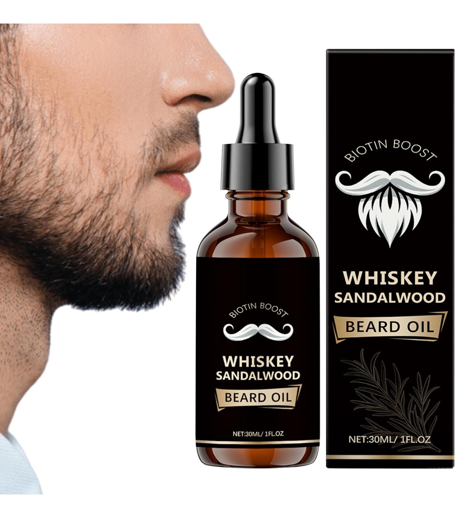  Duqulle Men's Beard Oil 30ml - Beard Care Oils - Moisturizing Oils for a Smooth Mustache - Softening Natural Moisturizing Cream - Beard Care Oil - For Men Husbands Travel - Buy Online on GoSupps.com
