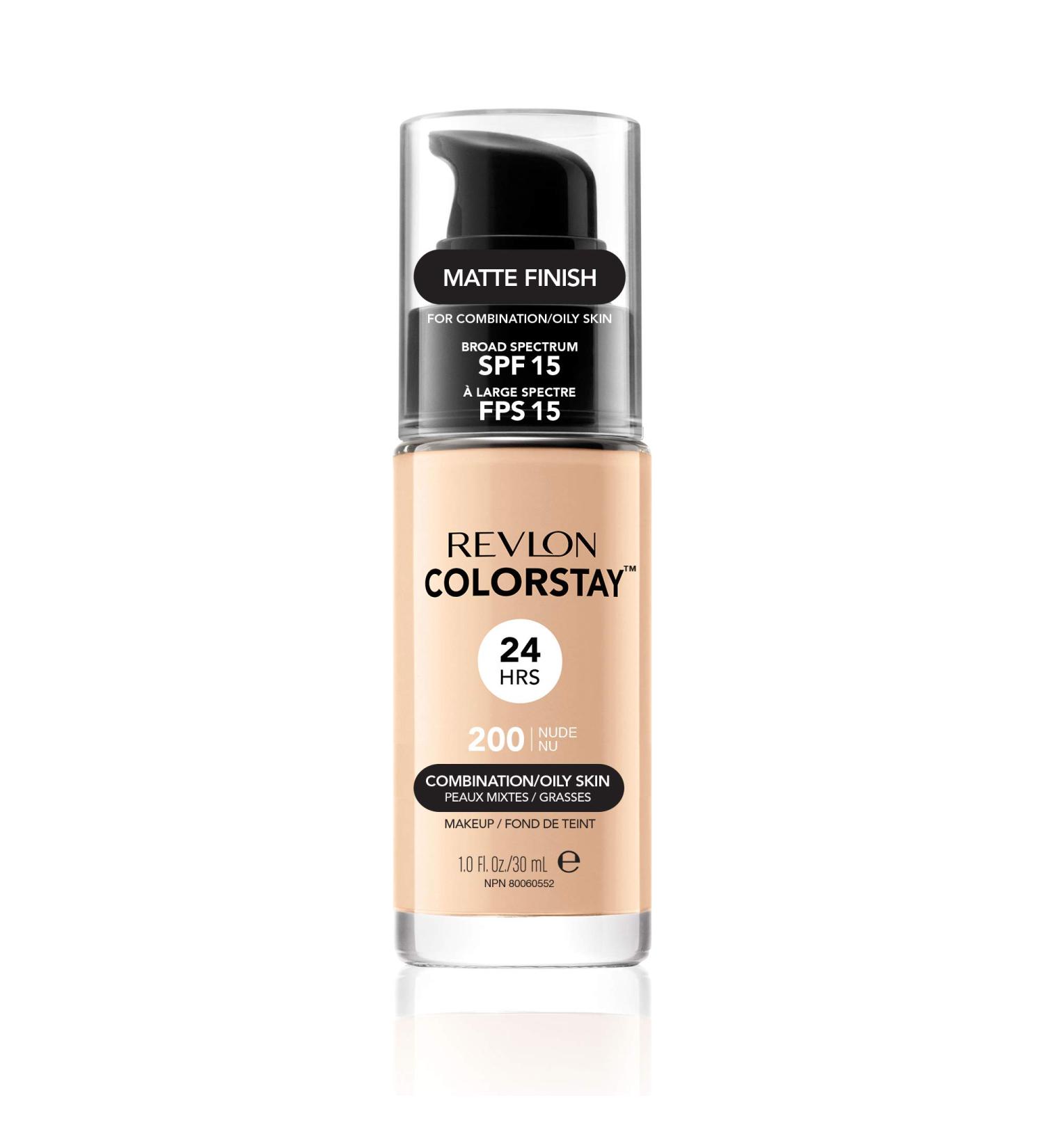 Revlon Color Stay Liquid Makeup for Combination/Oily Skin - Nude (1.0 oz) - Buy Online on GoSupps.com