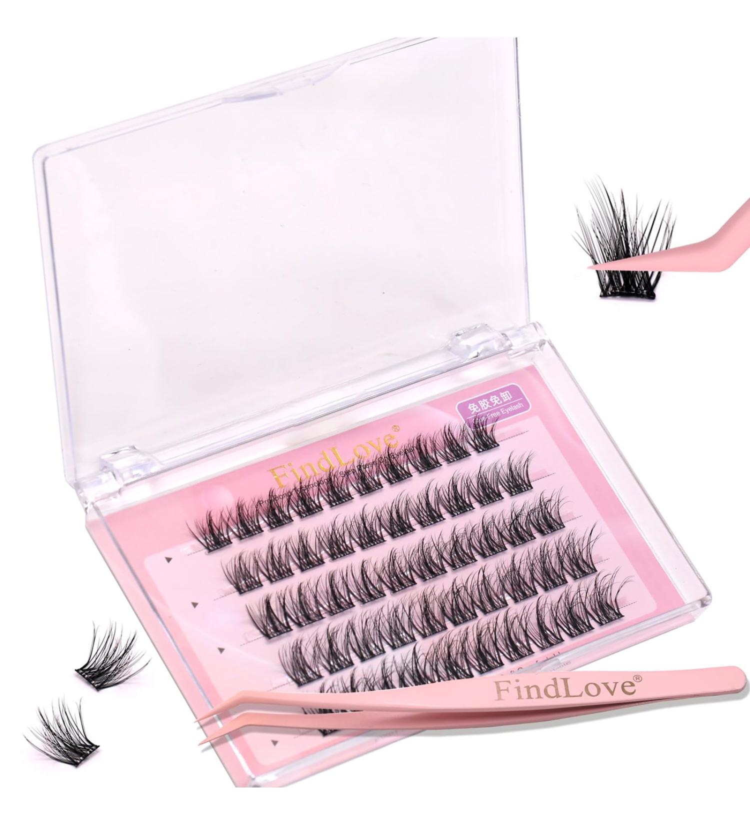 Self Adhesive Stick On Lashes | No Glue Needed Natural Eyelash for Women - Shop Now - Buy Online on GoSupps.com