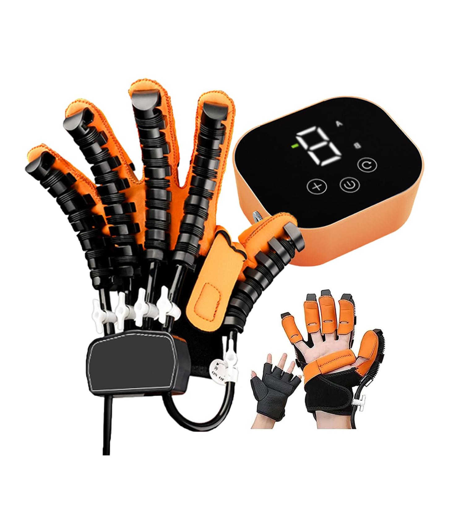 Rehabilitation Robot Gloves Equipment for Stroke Recovery Adaptive Training Hemiplegic Finger Flexion Robot Glove for Hand Strength Exercise Left Hand XX-Large - Buy Online on GoSupps.com
