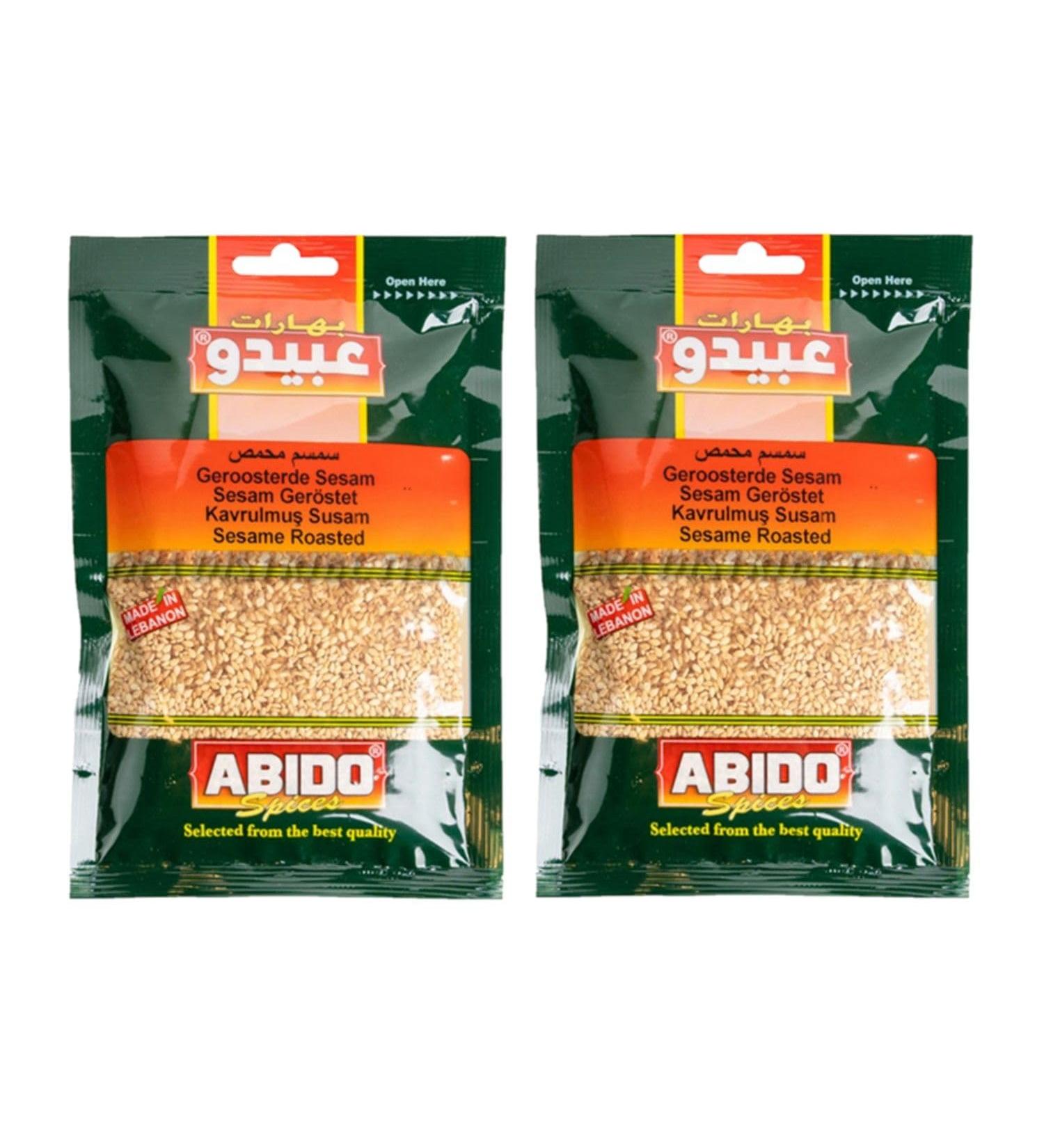 Abido Lot of 2 Golden Sesame Seeds - Abido - 50g sachet