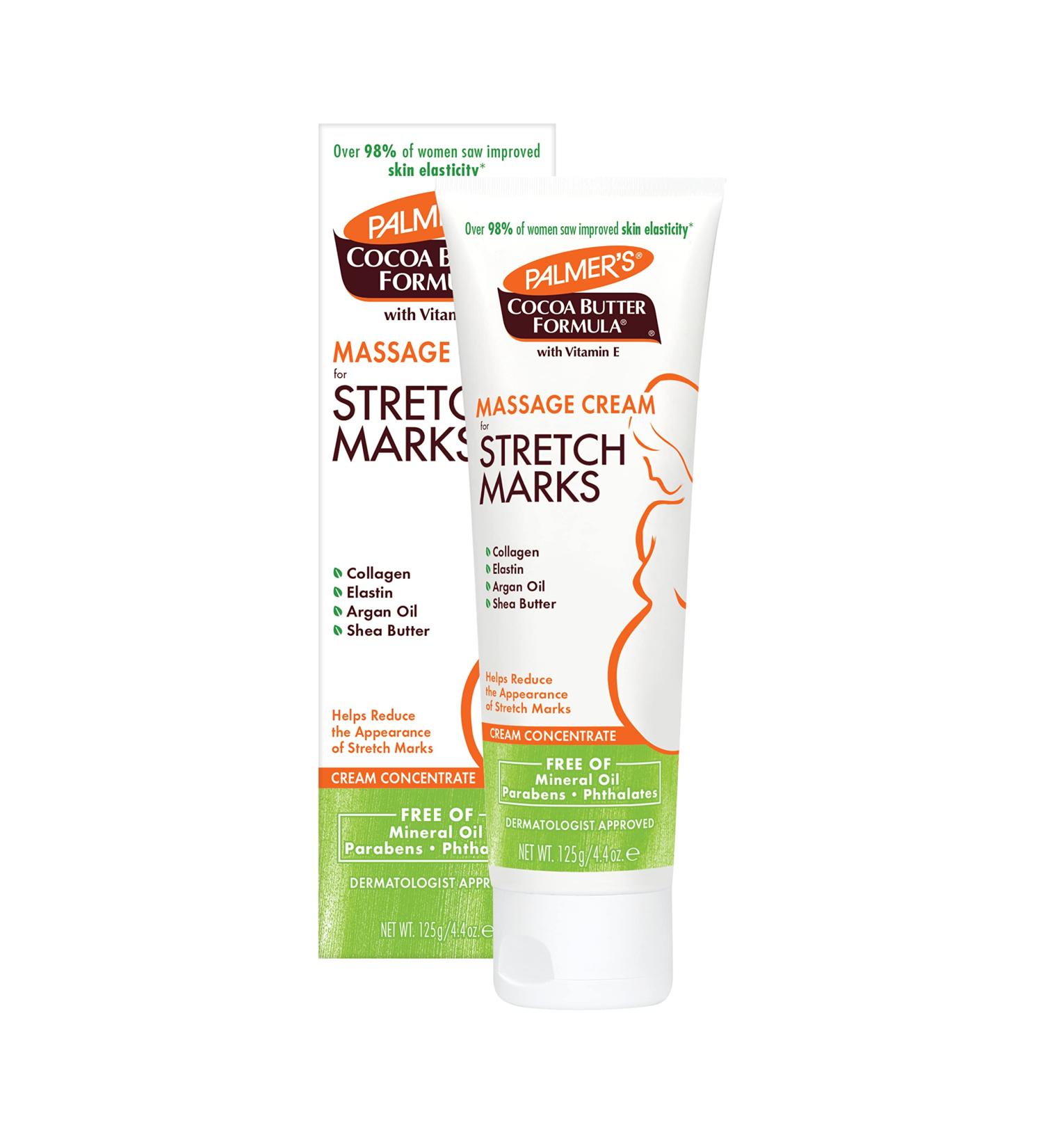 Palmer's Cocoa Butter Formula Massage Cream for Stretch Marks - 4.4 Oz | Best for Pregnancy & Skin Care - Shop Internationally - Buy Online on GoSupps.com