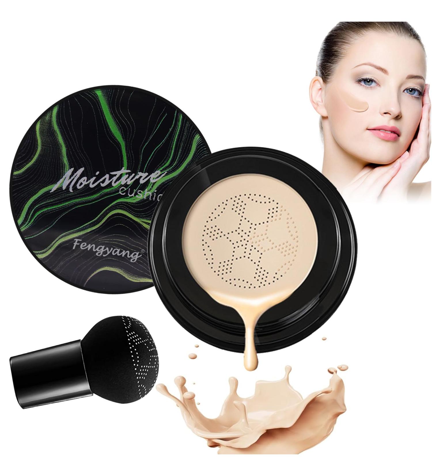 Fengyang Air Cushion CC Cream BB Cream CC Cream Cushion Foundation Clio Cushion Foundation Cushion Foundation Korean Air Cushion BB CC Foundation Long Lasting Foundation(Natural) - Buy Online on GoSupps.com