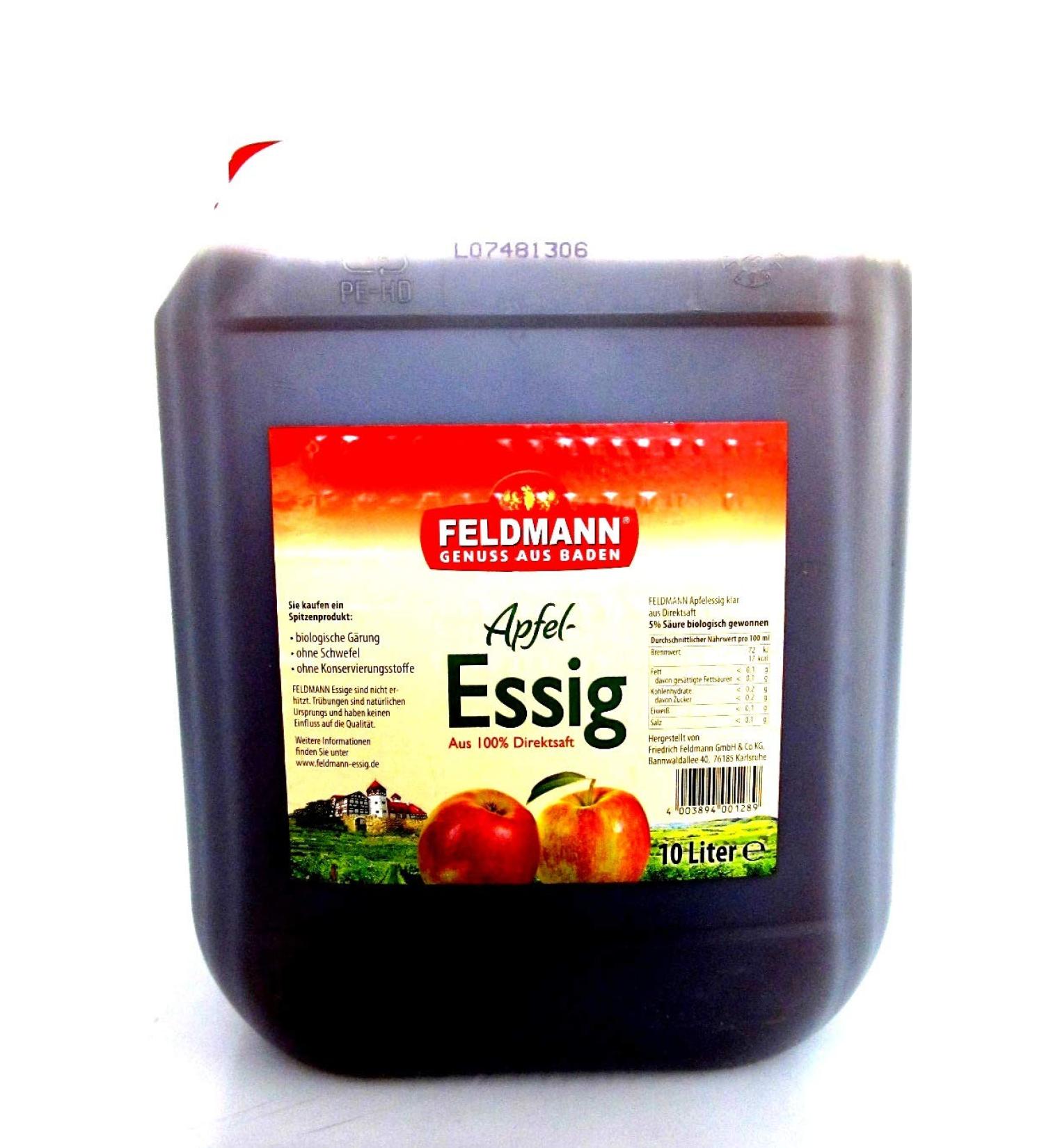 Feldmann Cider Vinegar 10 L Container