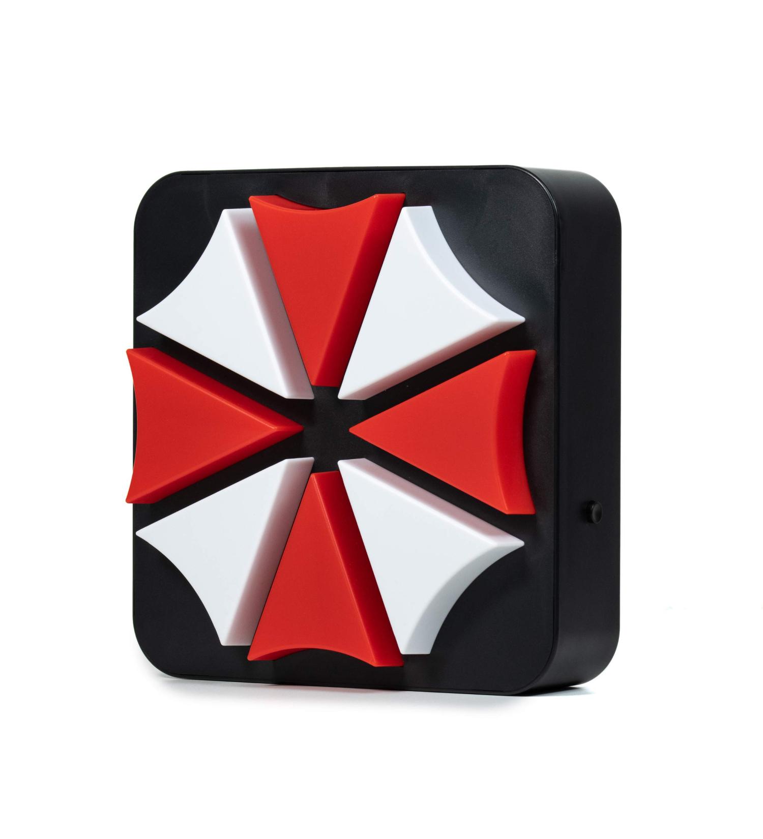 Numskull Resident Evil Umbrella Corp 3D Lamp Wall Light - Official Capcom Merchandise for Gaming Ambiance in Bedroom, Study, or Office - Buy Online on GoSupps.com