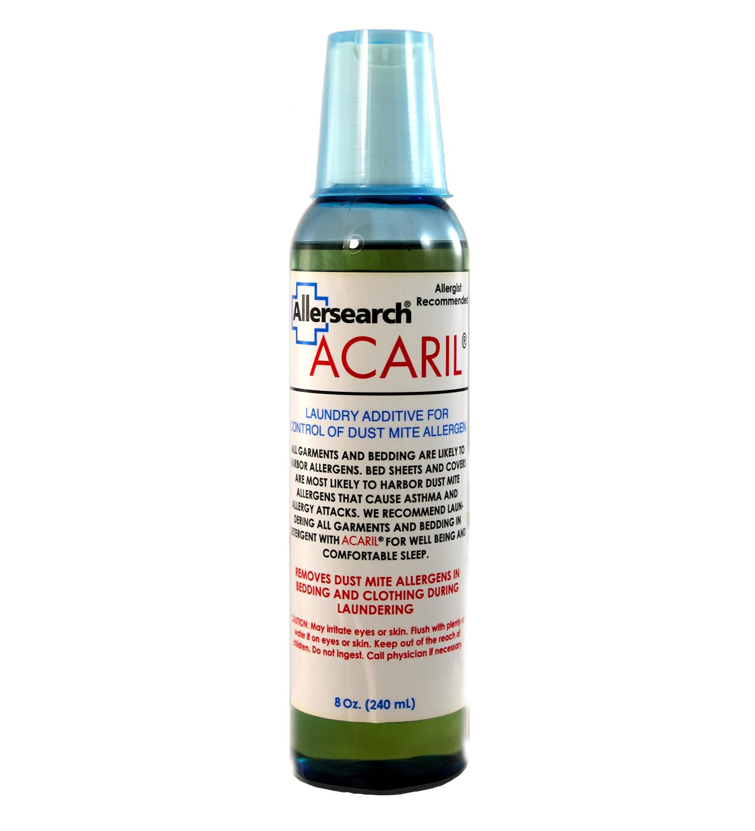 Allersearch ACARIL Laundry Additive 8 Oz - Allergy Relief for Sensitive Skin | International Shipping Available - Buy Online on GoSupps.com