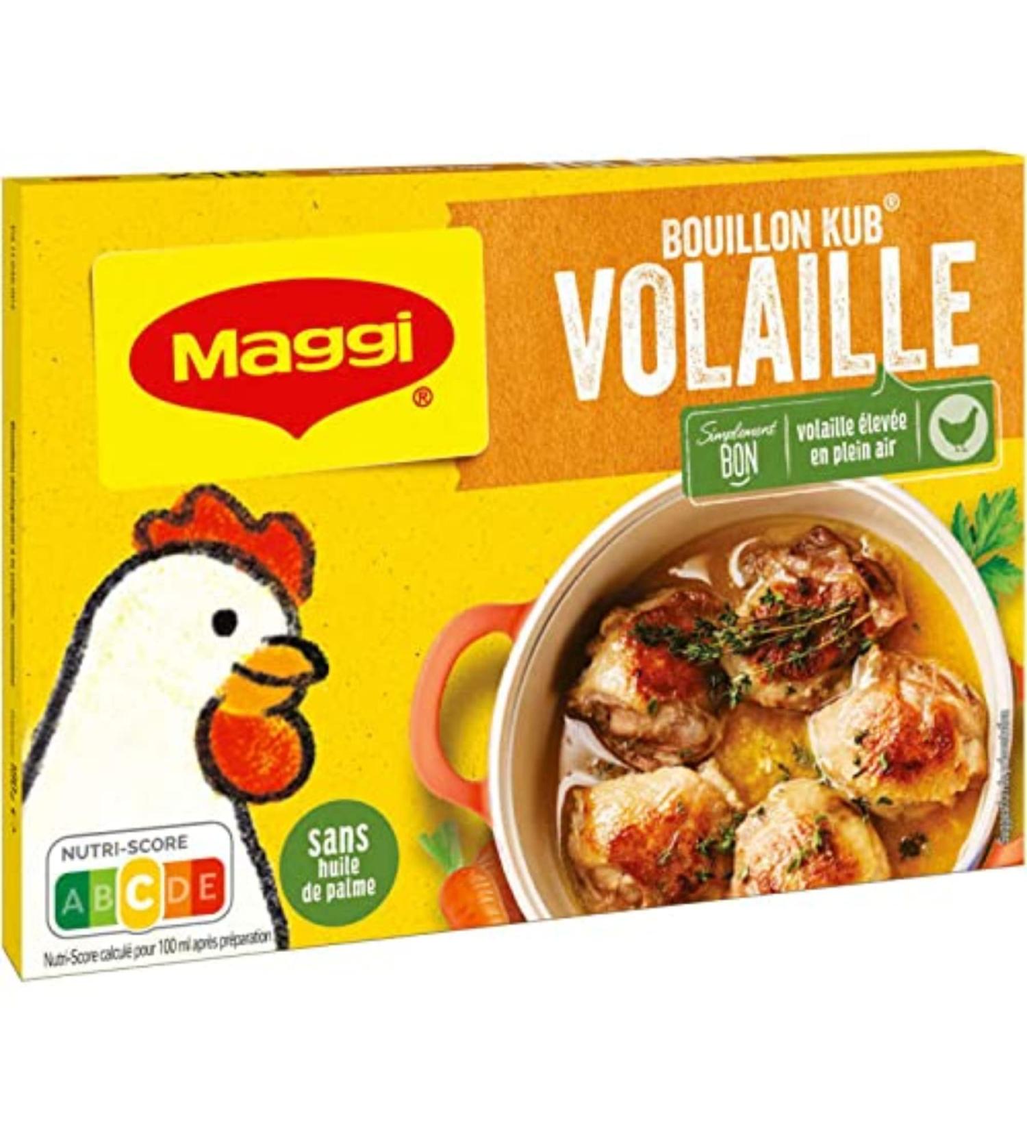 Maggi Bouillon kub volaille Pack de 18