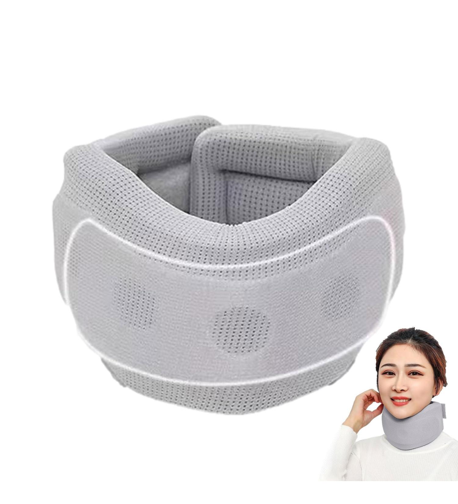 Adjustable Memory Foam Cervical Spine Ruff - Comfortable Neck Support Collar for Pain Relief - Buy Online on GoSupps.com