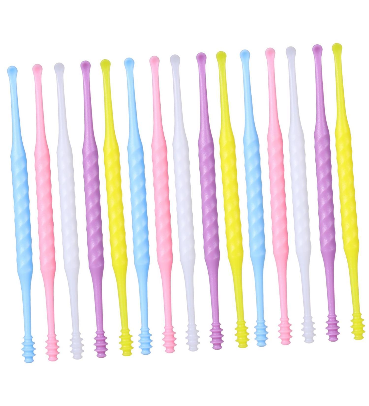 ERINGOGO 20pcs Wax Remover for Ears Ear Cleaning Tools Double-Head Portable Easy to Use 1 - Buy Online on GoSupps.com