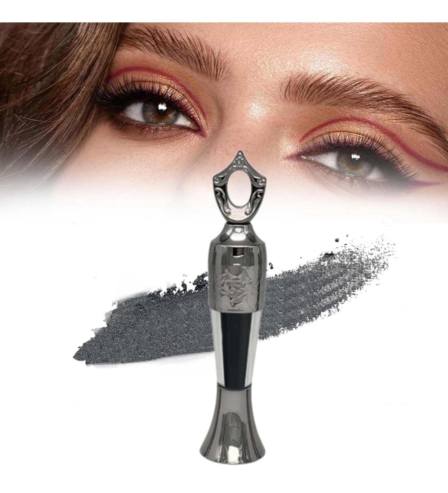 Powder Eyeliner Handmade Handmade Natural Eyeliner in Powder Form Intense Color Long-Wearing Smudge-Proof (Black) - Buy Online on GoSupps.com