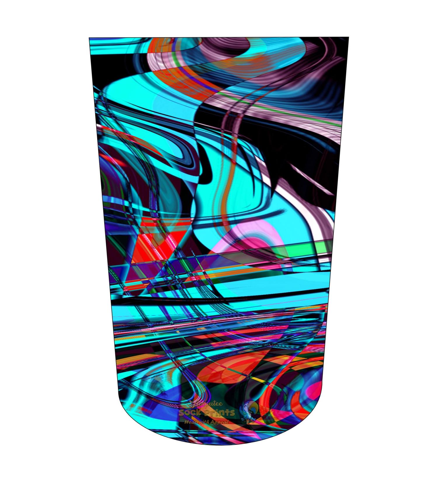 Shop Heal with Appeal Stump Sock - Bold Multi-Color V9 Amputee Sock for Size Small to Large | Premium Comfort & Style - Buy Online on GoSupps.com