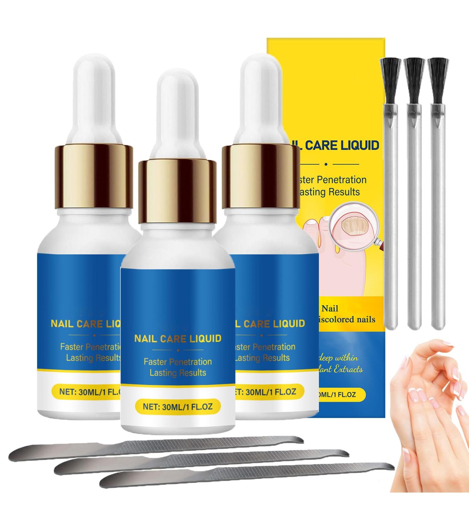 ZLHHRZJX Nail Treatment For Toenails Extra Strong Thick Toenail Treatment Tea Tree Oil And Ginger Nail Treatment Extra Strong Fast Nail Treatment Nail Repair For Fingernails 3 ST CKE - Buy Online on GoSupps.com