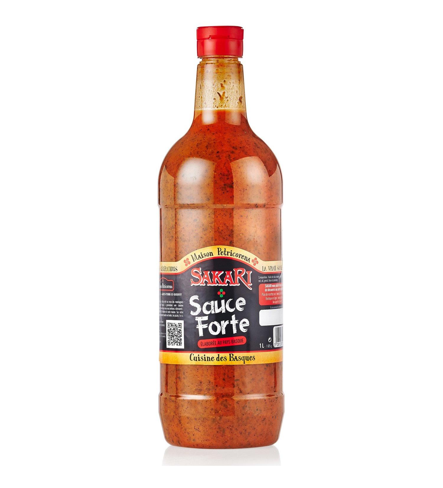 Sakari - Strong Basque Sauce Liter - Buy Online on GoSupps.com