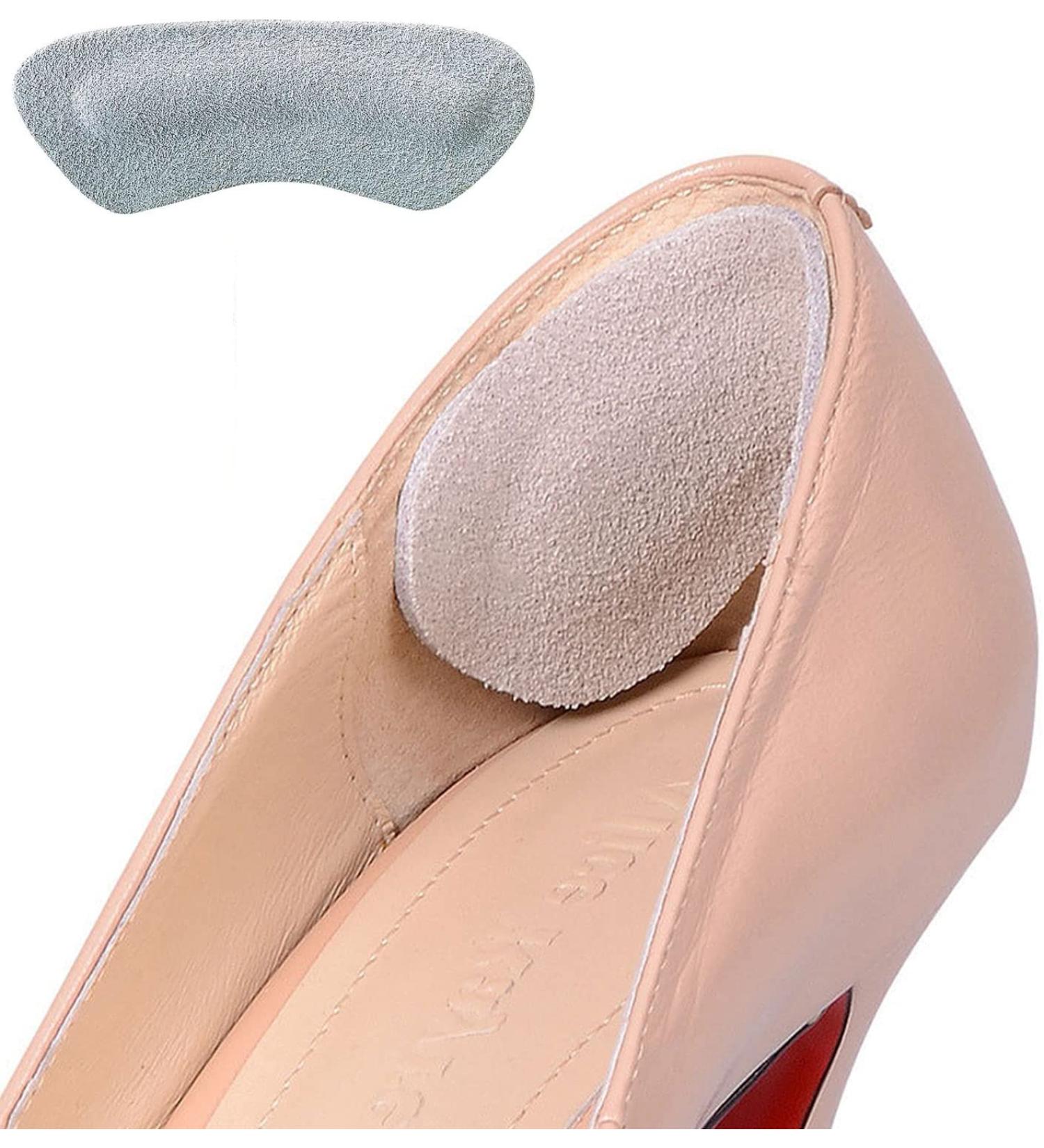 PEDIMEND Anti Slip Suede Leather Heel Grips - 3 Pairs - Buy Online on GoSupps.com