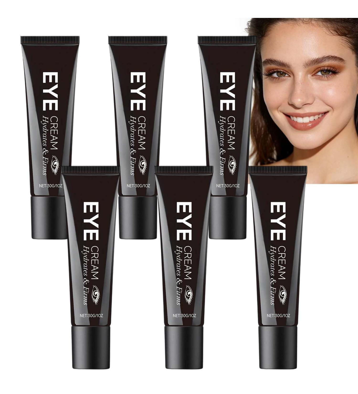  JASUBAI Set of 6 eye contour creams with peptides for under-eye bags reduces wrinkles and fine lines anti-aging for women - Buy Online on GoSupps.com