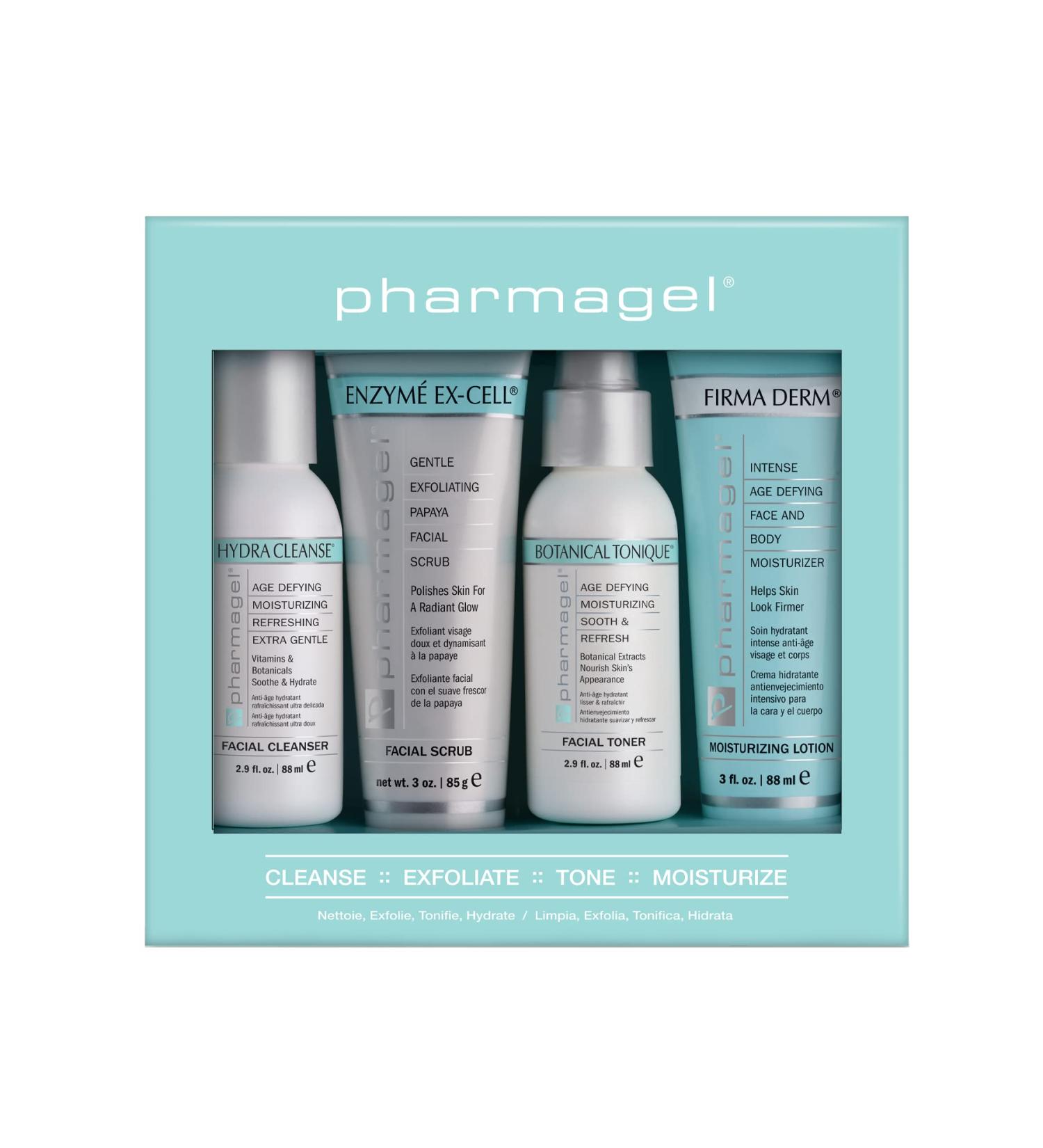 Pharmagel Rejuvenating Face & Body Regimen | Best Skincare for Radiant Skin - Shop Internationally - Buy Online on GoSupps.com
