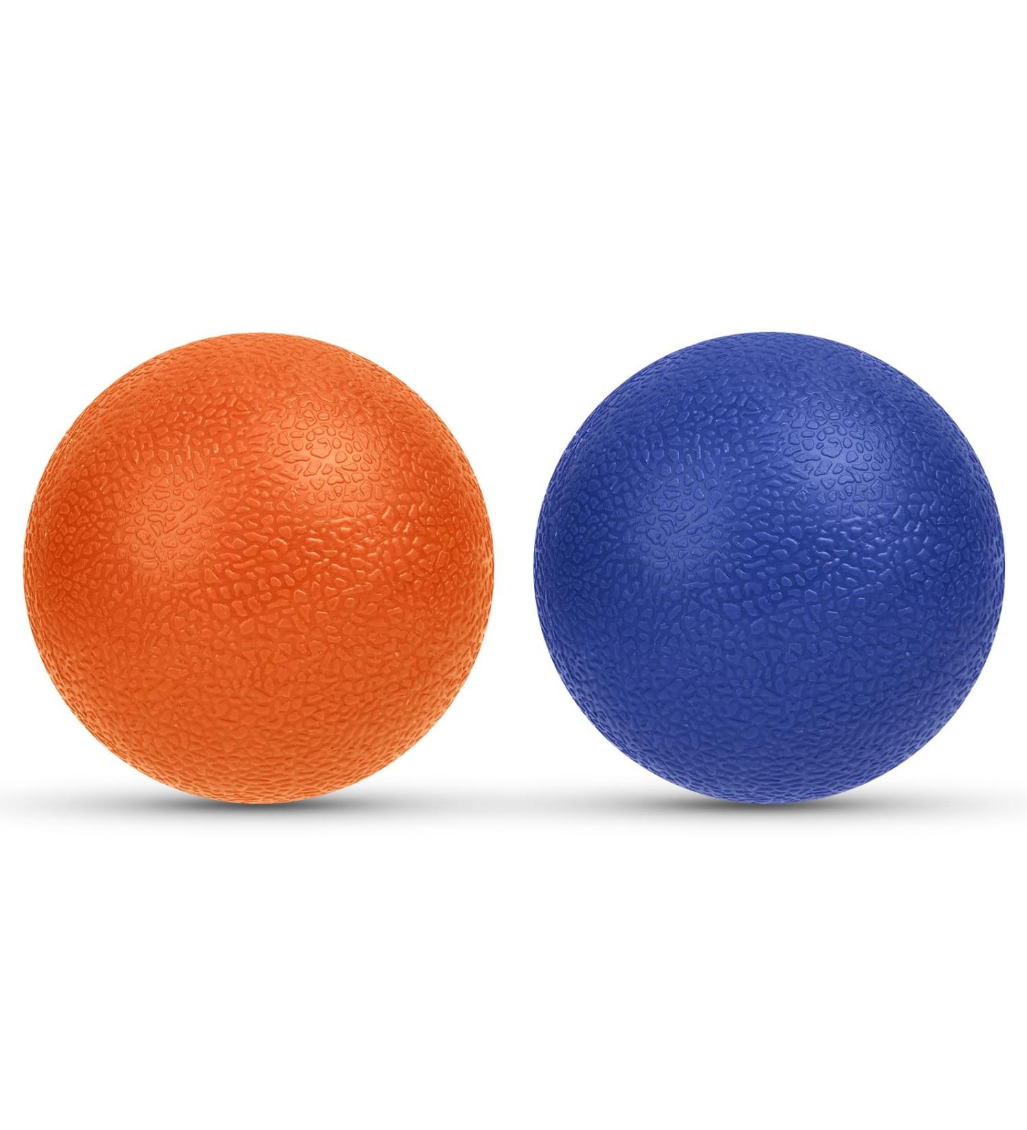 Uraqt Fascia Massage Ball Set - Hedgehog Balls for Muscle Relief | Blue & Orange - Buy Online on GoSupps.com