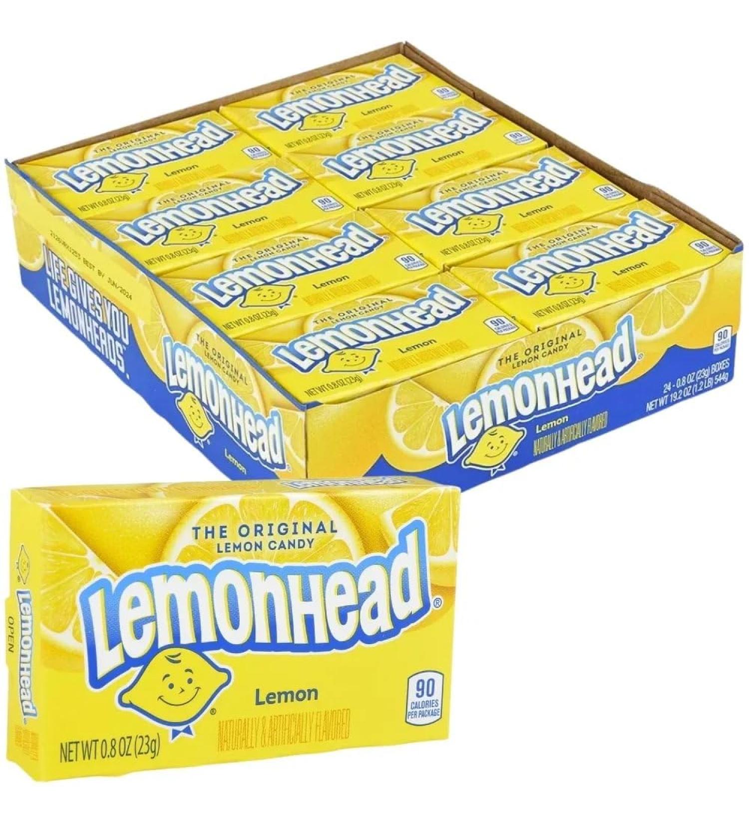 Lemonhead Original Lemon Candy 23 g - Buy Online on GoSupps.com