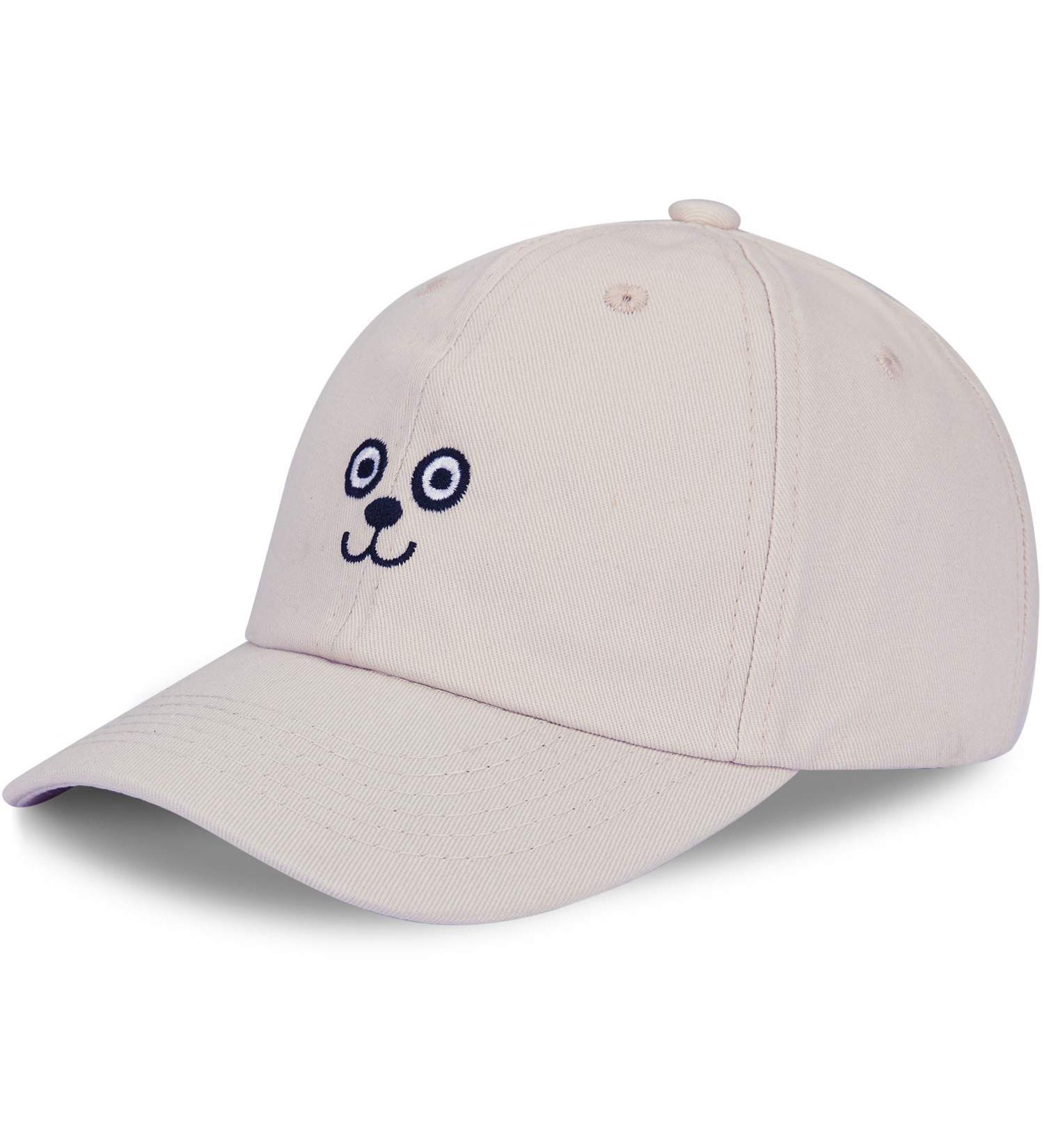 Livacasa Kids Adjustable Sun Protection Cap - Embroidered Snapback for Boys & Girls (C-Khaki 49-57cm) - Buy Online on GoSupps.com