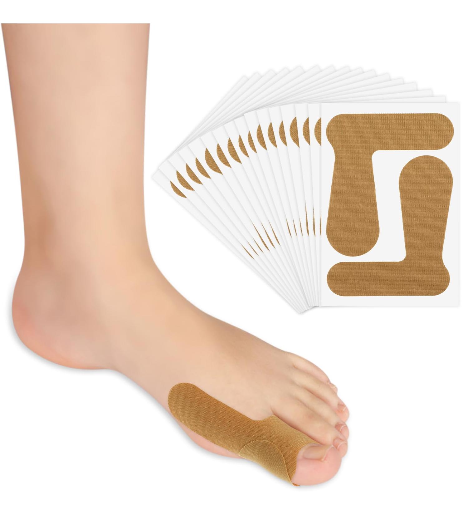GREVOSEA 16-Piece Toe Spreader for Hallux Valgus - Corrective Toe Separators & Wraps for Wavy Crooked & Hammer Toes - Buy Online on GoSupps.com