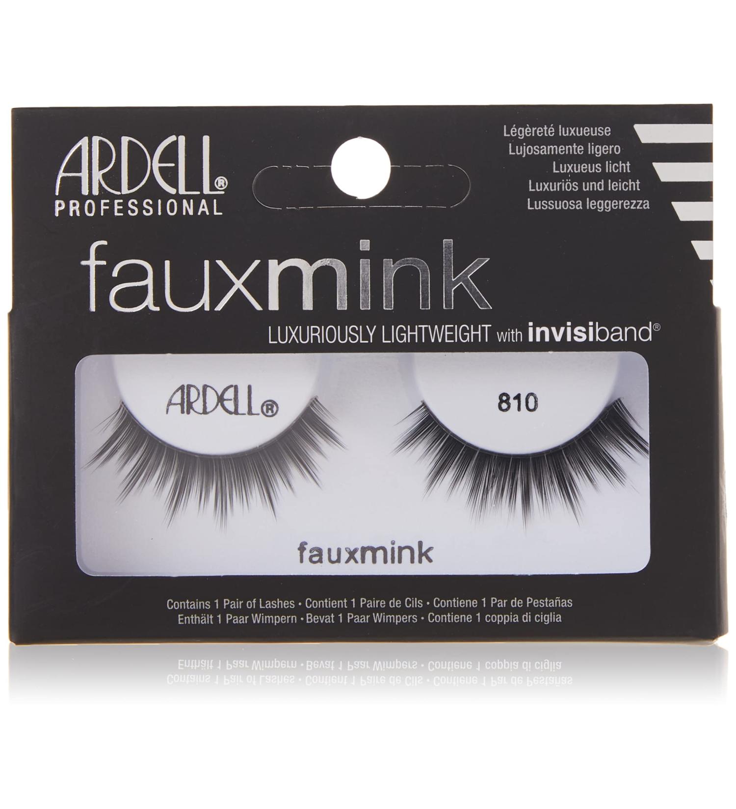 Buy ARDELL Faux Mink 810 Artificial Eyelashes - Black | Premium Quality International Shipping - Buy Online on GoSupps.com